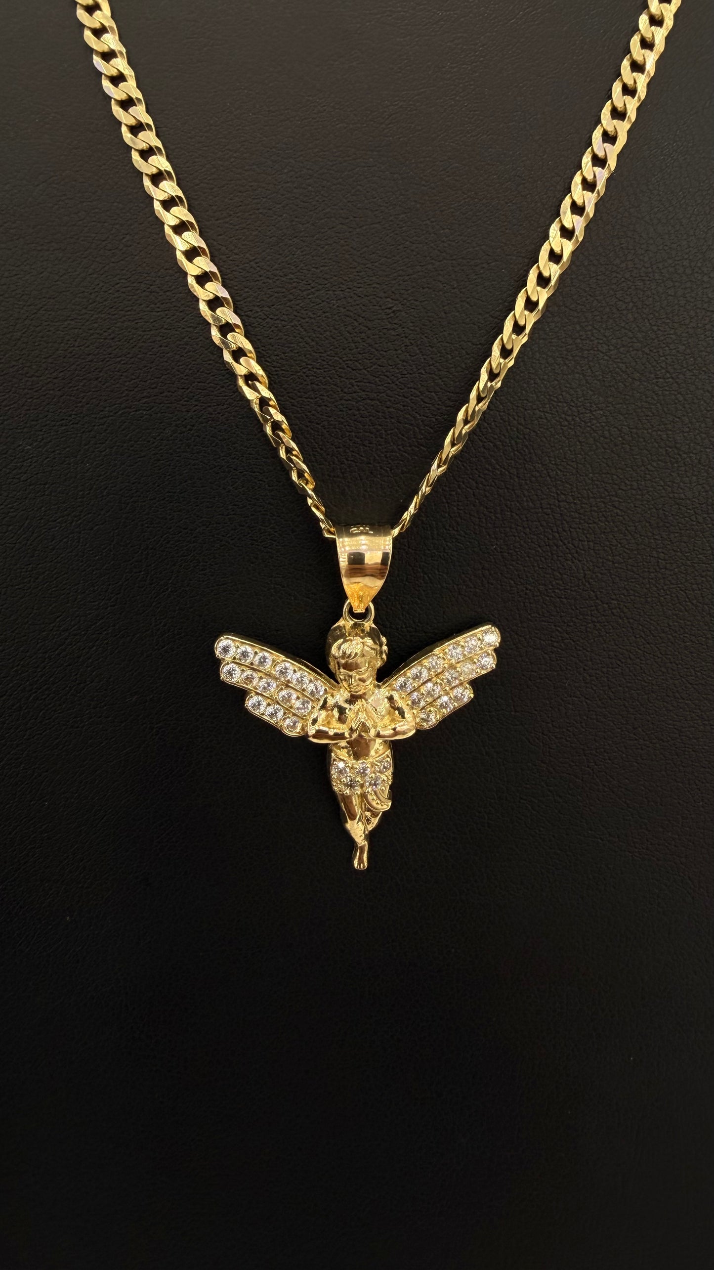 Angel Pendant 10k gold