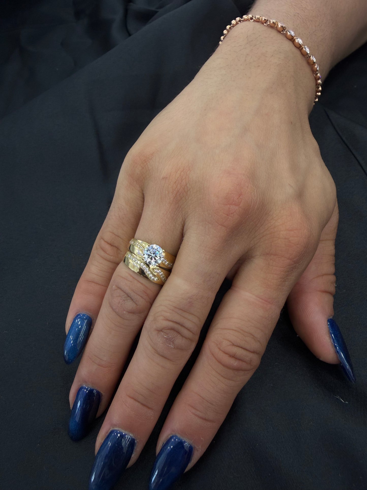 Women's Engagement Ring, 10k Gold, Size 7