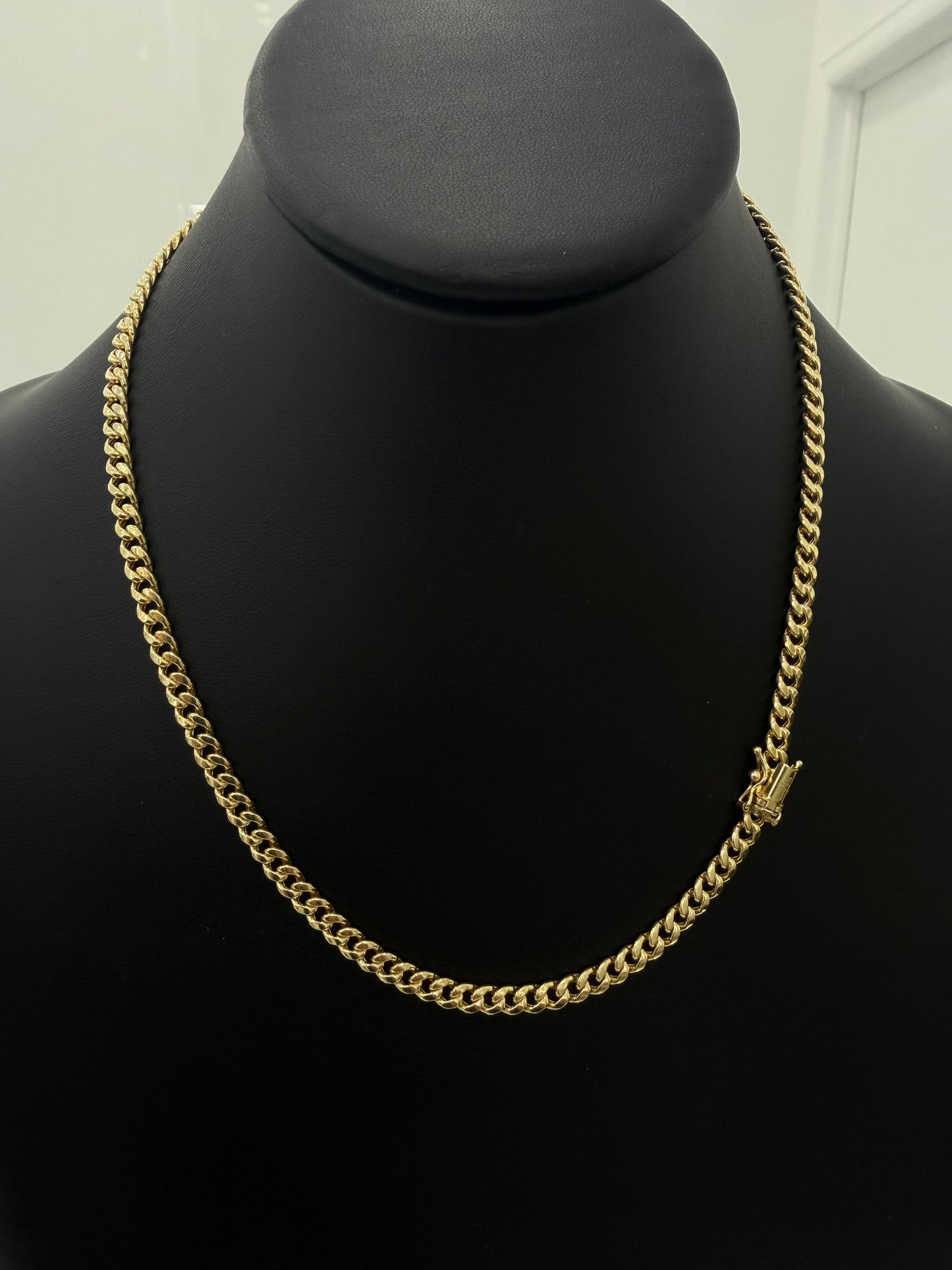 Cuban Chain (Hollow) 4.5 mm 10K Gold