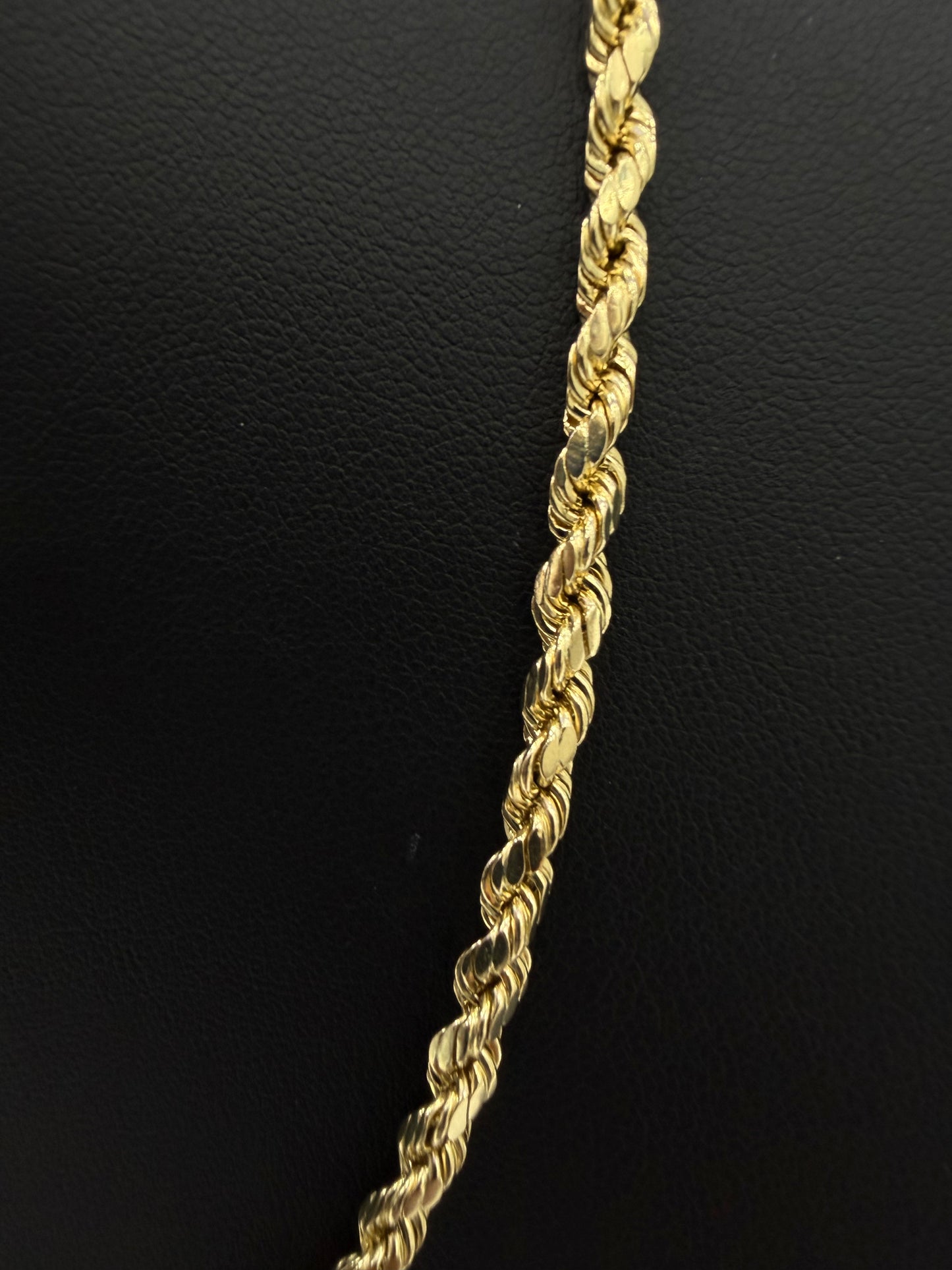Torzal Chain 3.5 mm x 20” 10k Real Gold