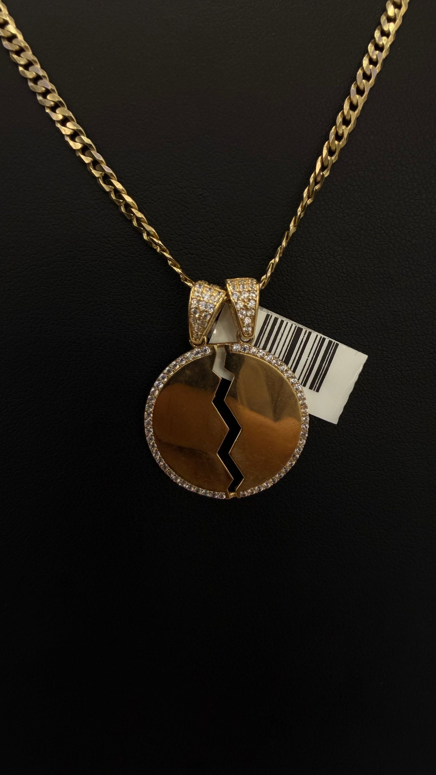 Double Photo Pendant (for a personalized keepsake) 10k gold
