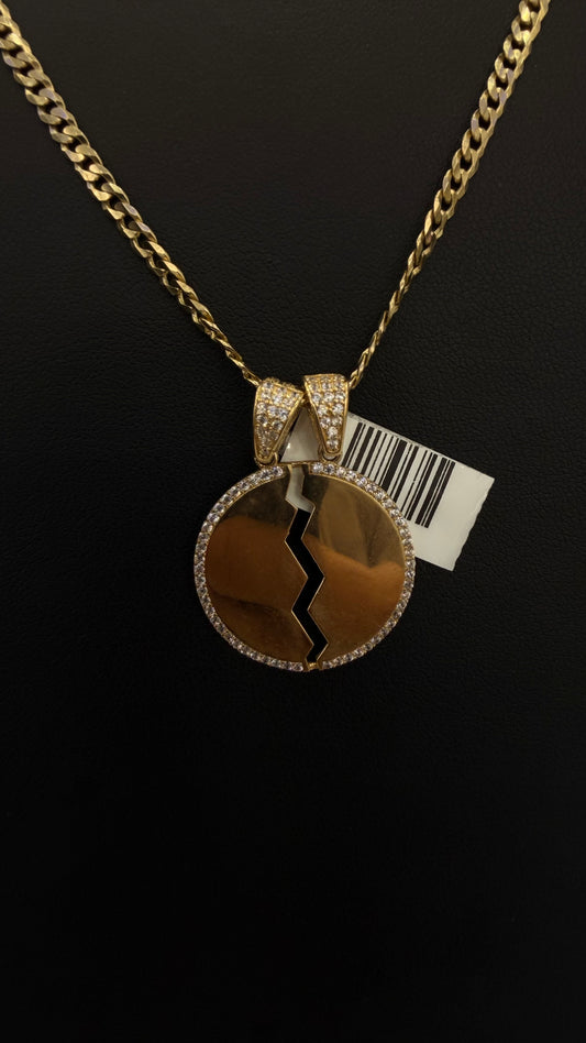 Double Photo Pendant (for a personalized keepsake) 10k gold