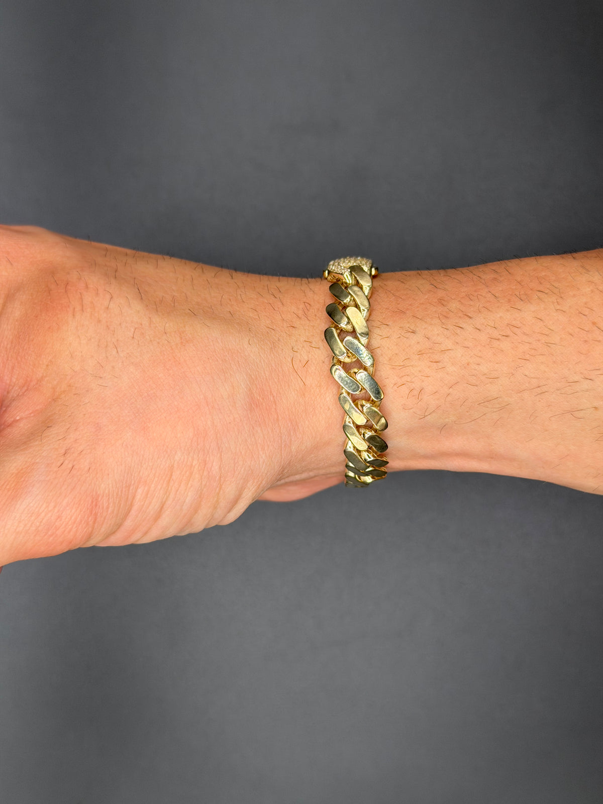 Monaco Bracelet (hollow) 10k gold