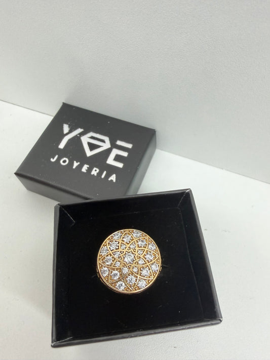 10k Gold Rosette Ring