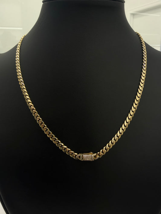 Monaco Chain (Hollow) – 10K Gold