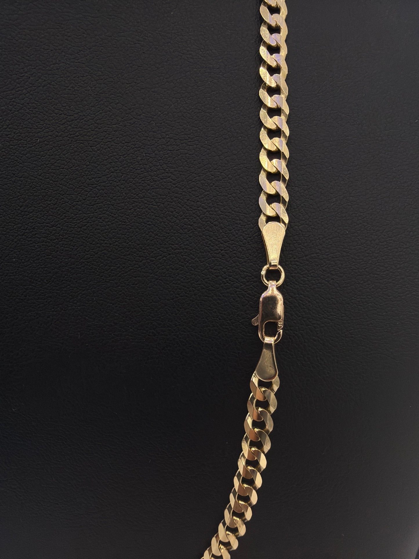 10K Gold Shine-Cut Chain, 5 mm