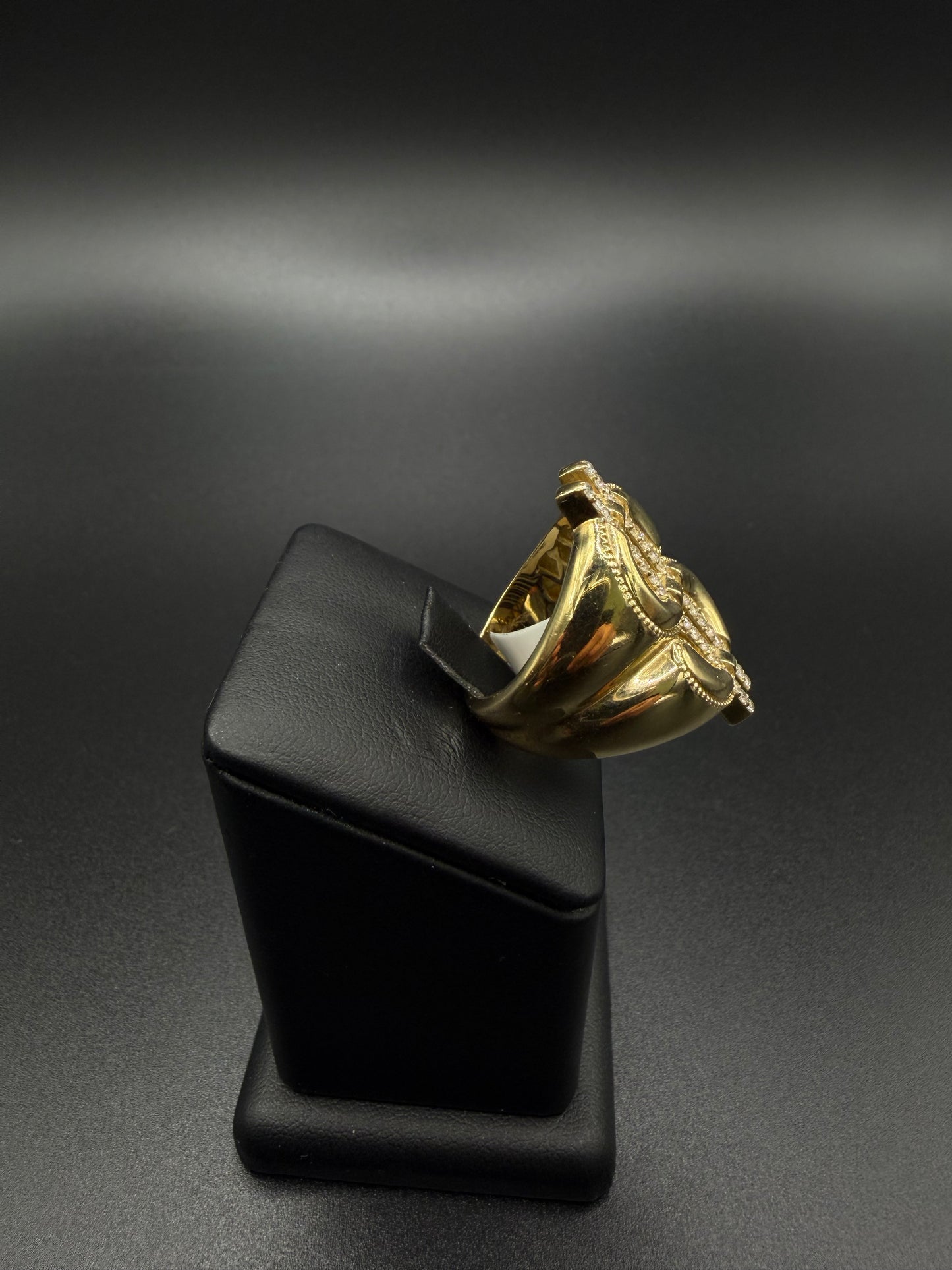 Dollar Sign Ring – 10K Gold, Size 10