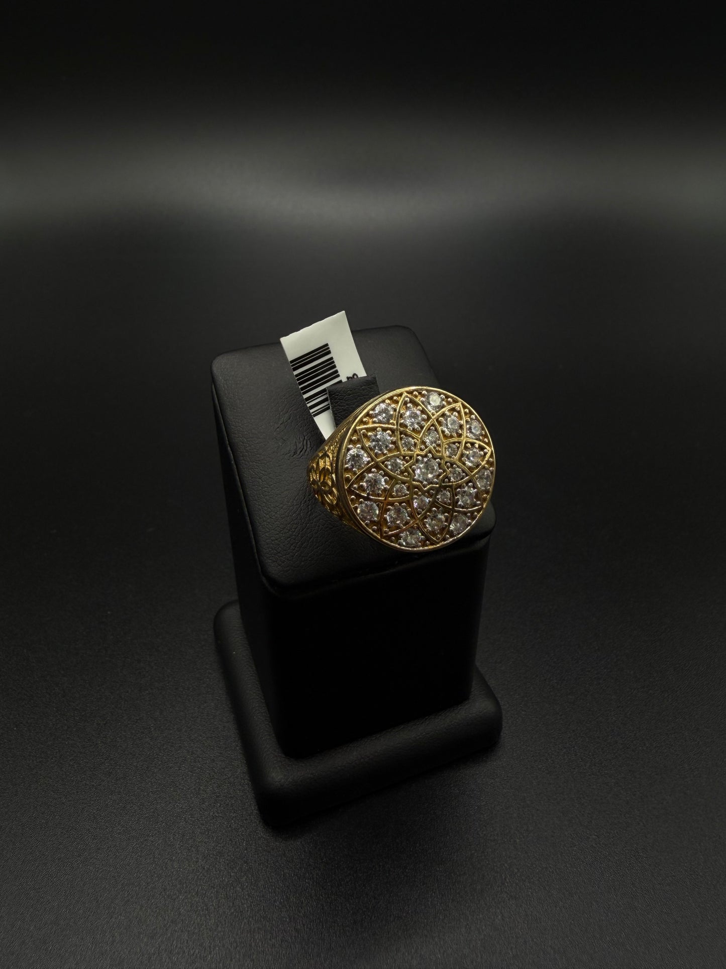 10k Gold Rosette Ring, Size 10