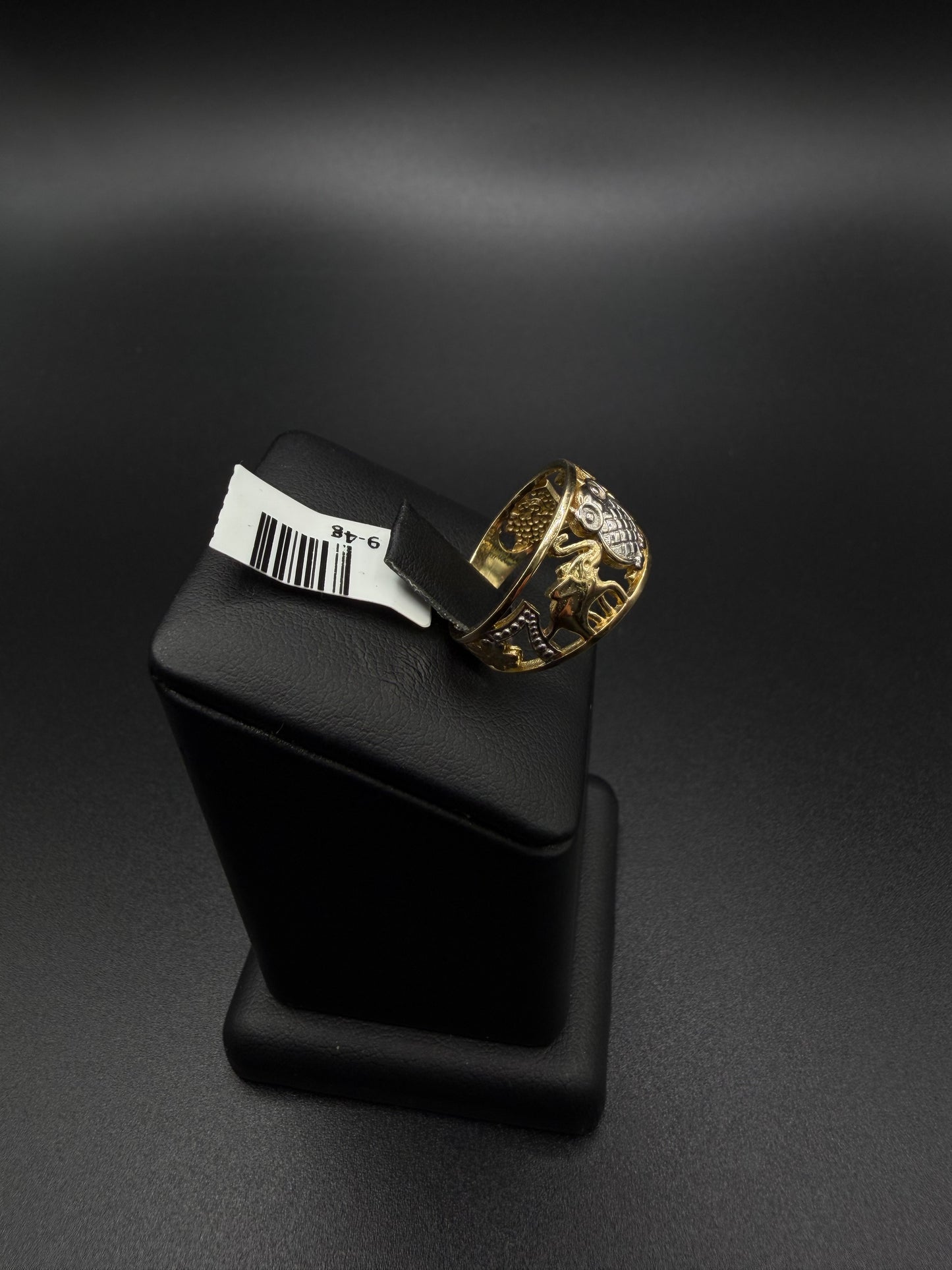 Women's "Luck" Ring – 10K Gold, Size 7.5