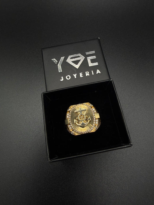 10k Anchor Ring, Size 11