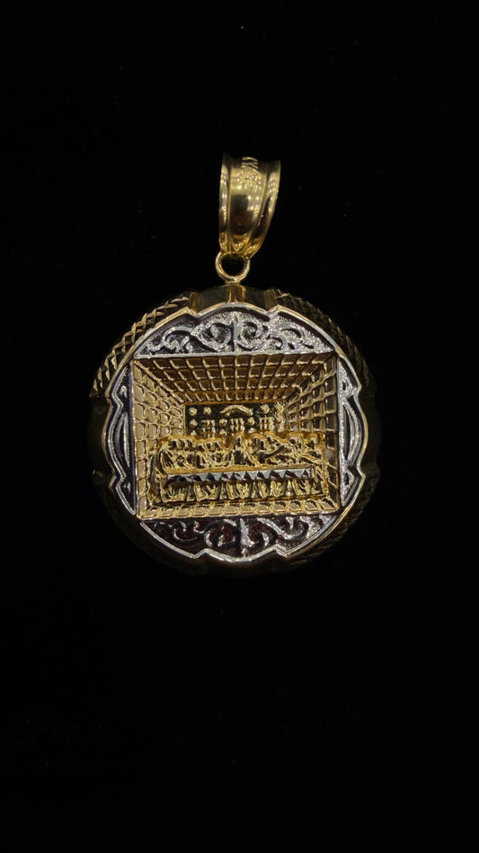 Last Supper Pendant 10k Gold