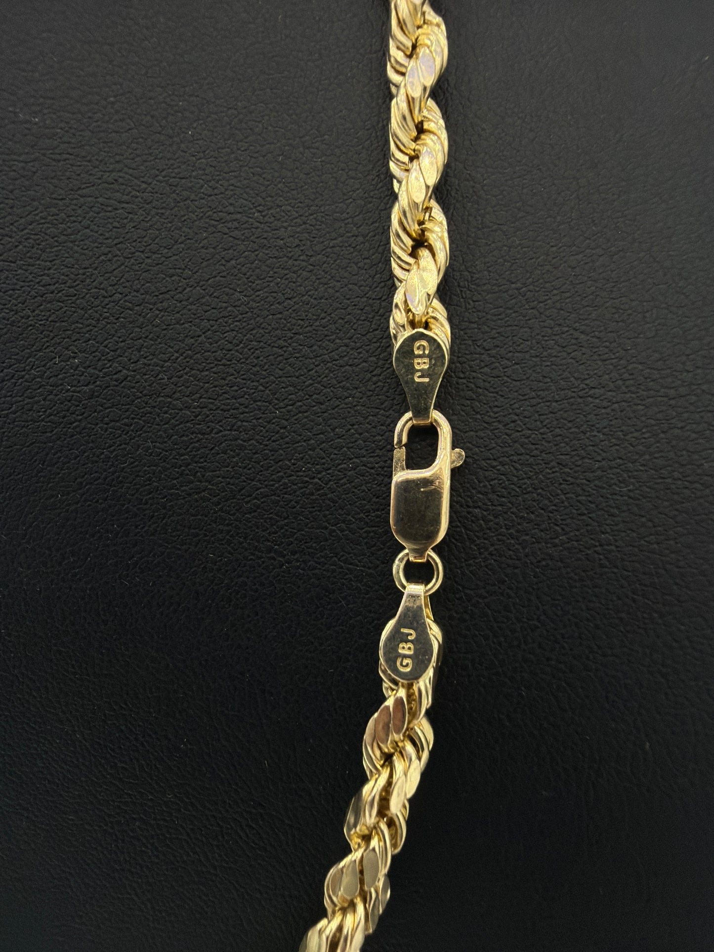 Rope Chain (Hollow) 4mm – 10K Gold