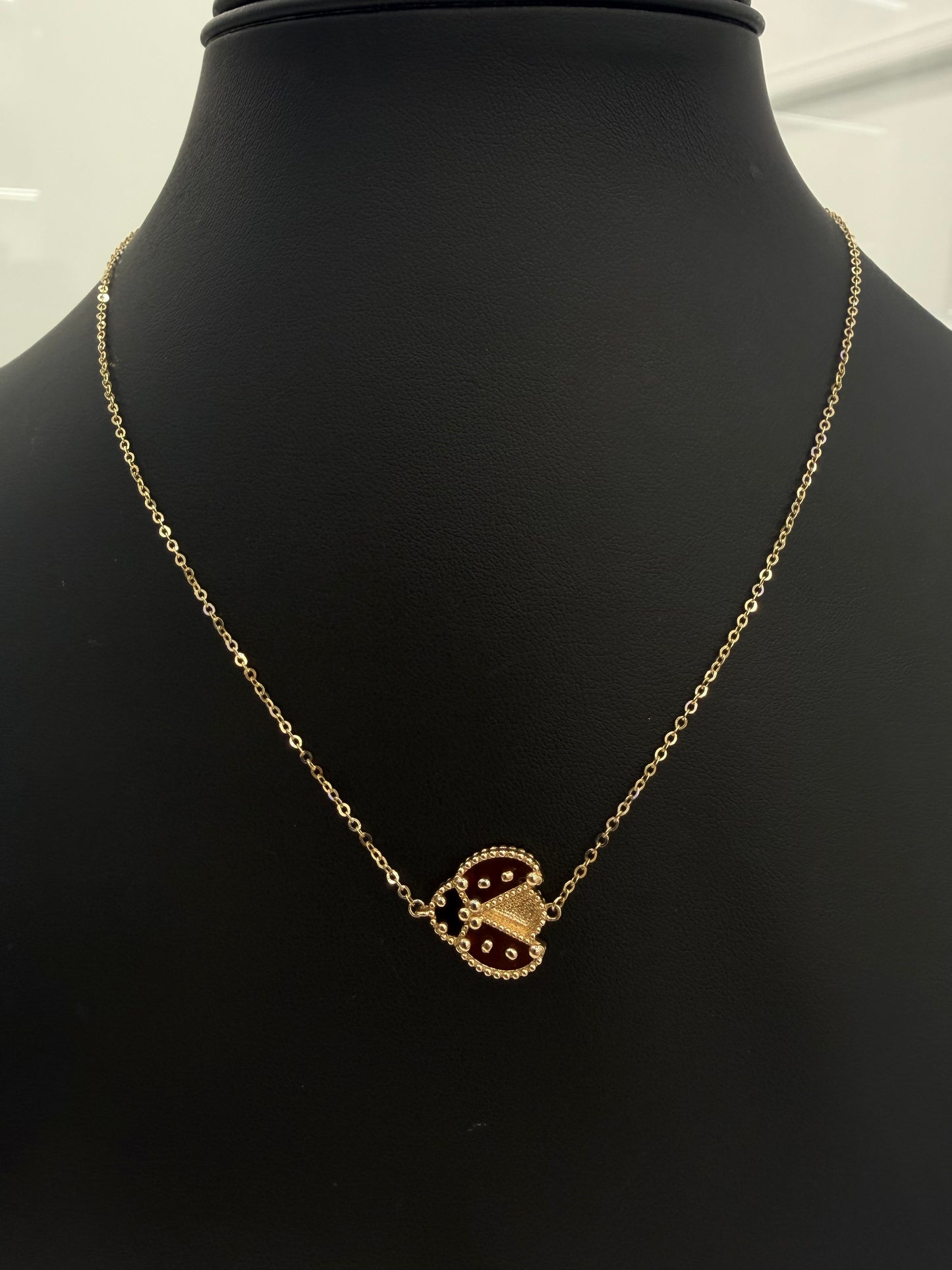 Women's Daisy Necklace – 14k Gold
