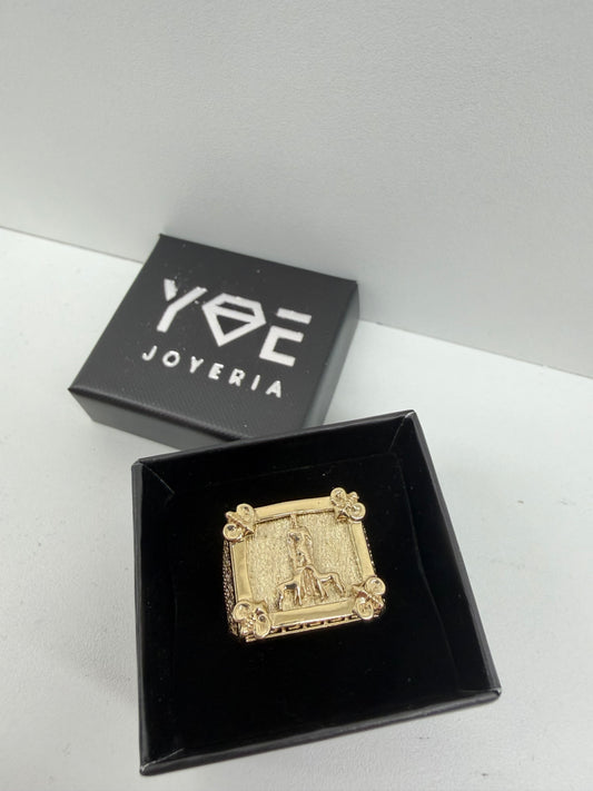 10k Gold Saint Lazarus Ring