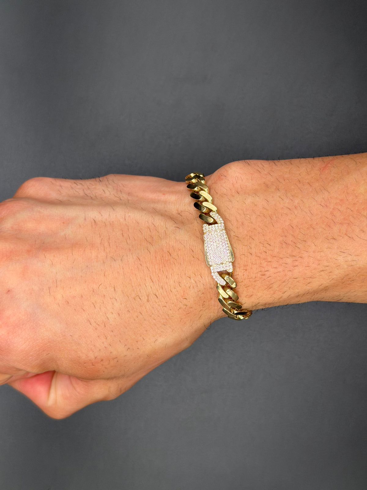 Monaco Bracelet (hollow) 10k gold