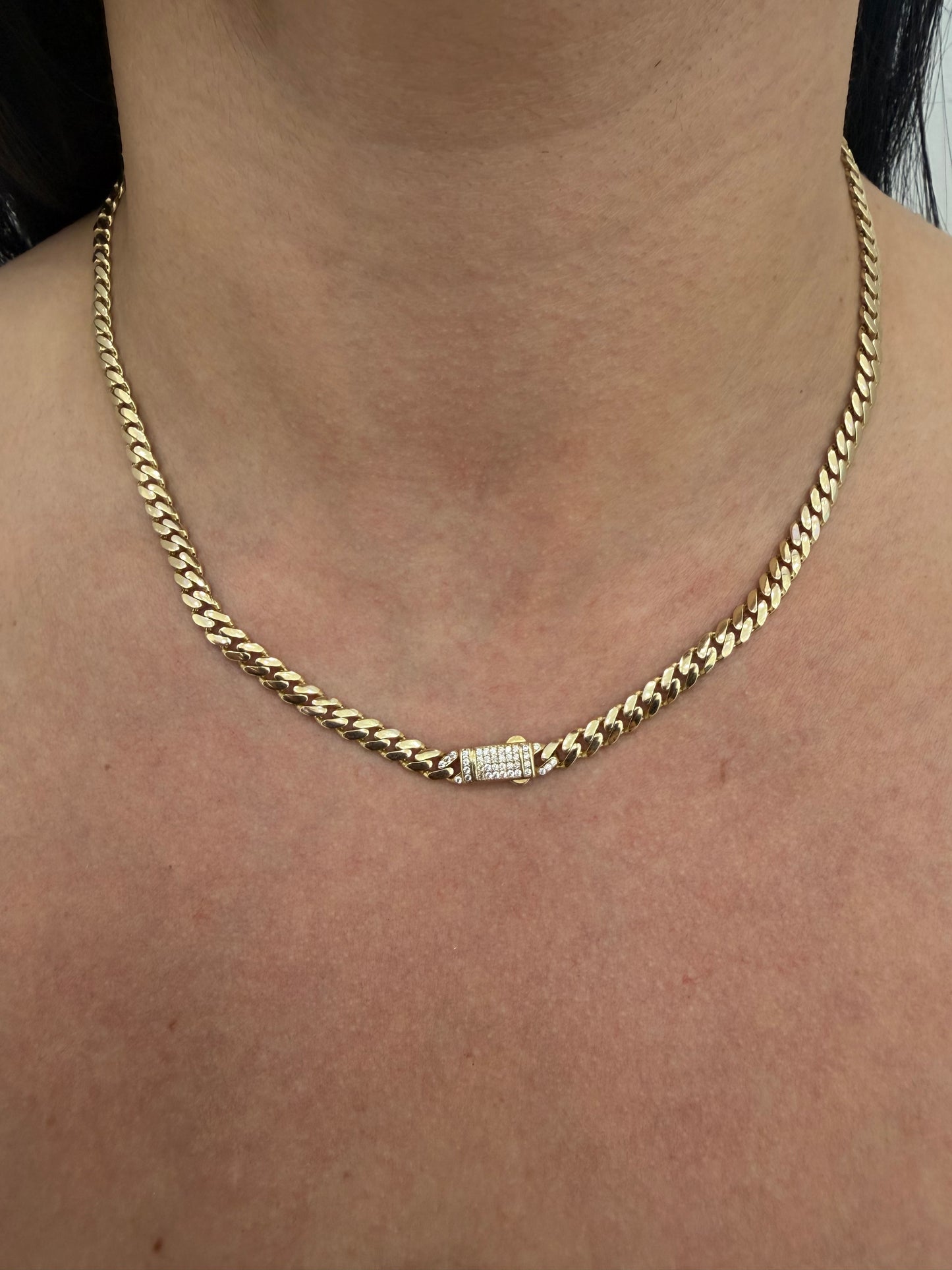 Monaco Chain (Hollow) – 10K Gold