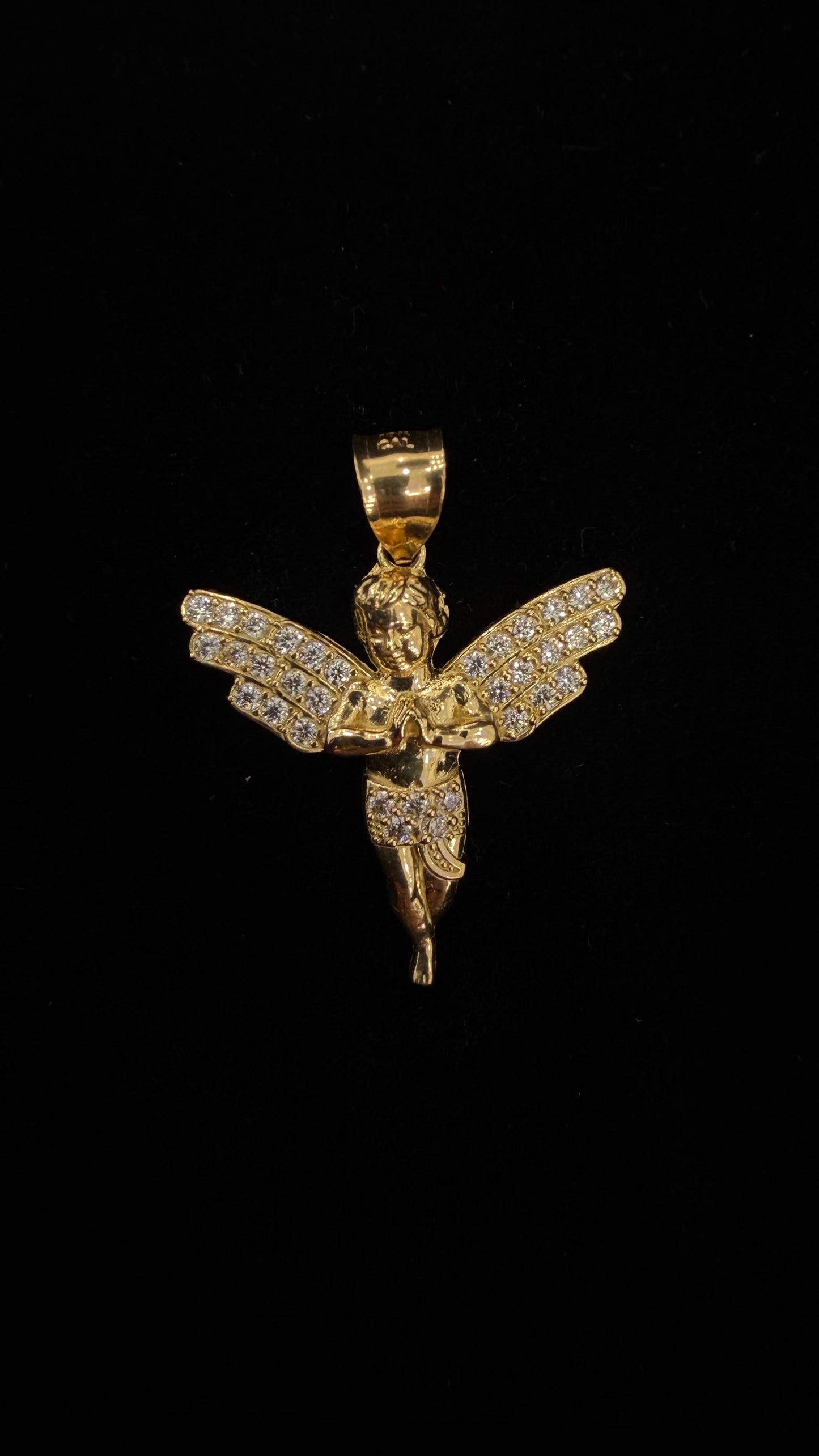 Angel Pendant 10k gold