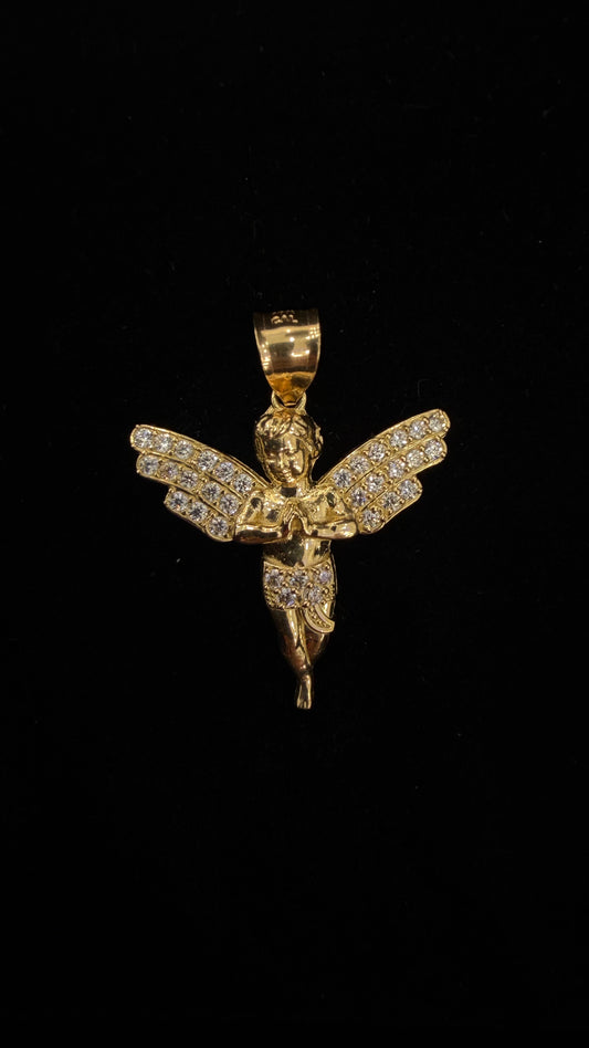 Angel Pendant 10k gold