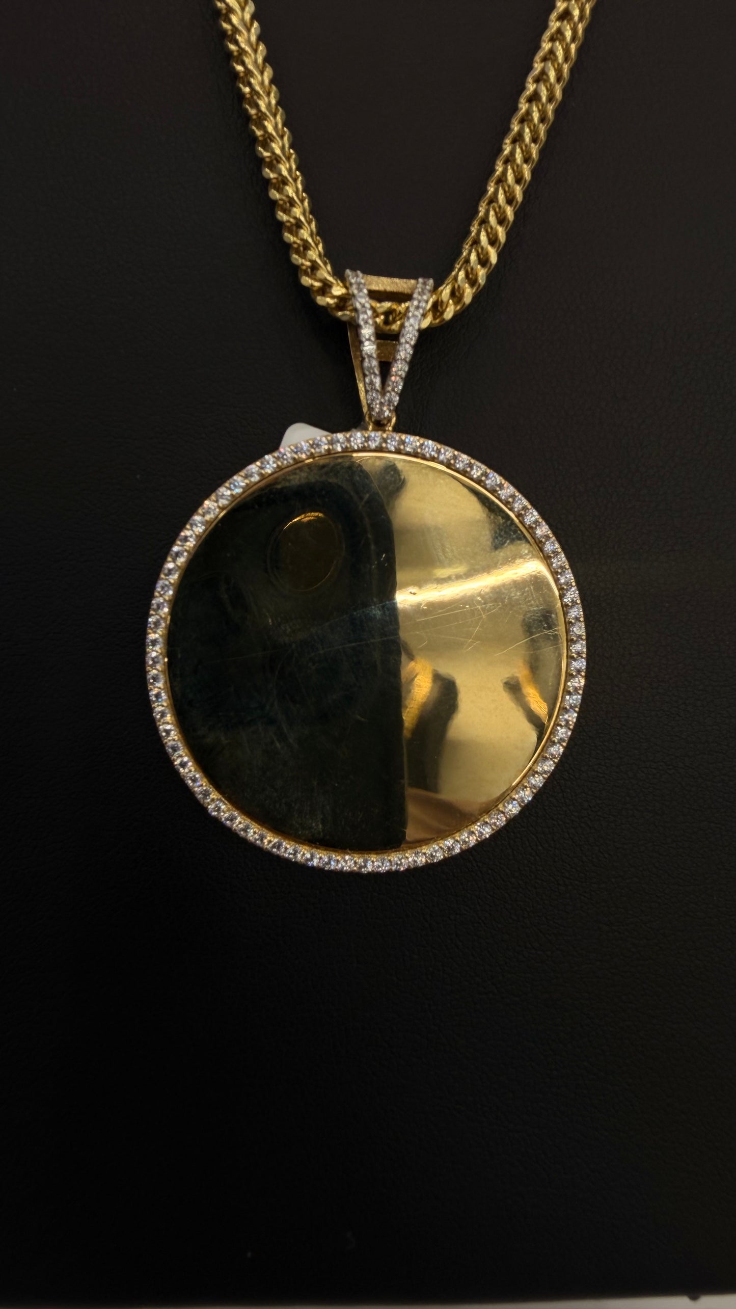 Custom Photo Pendant 10k gold