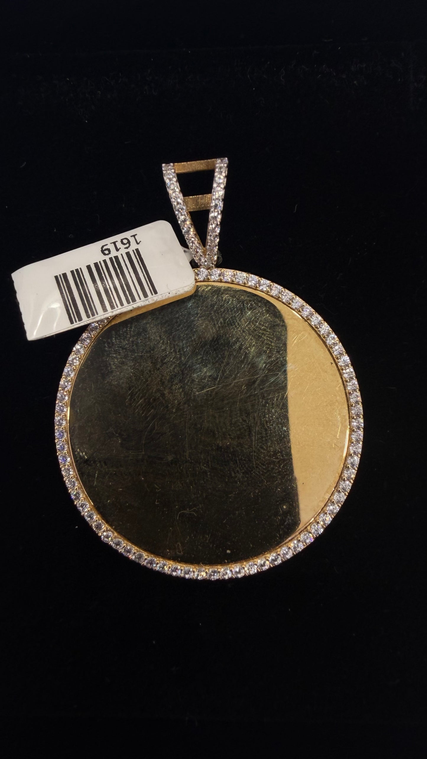 Custom Photo Pendant 10k gold