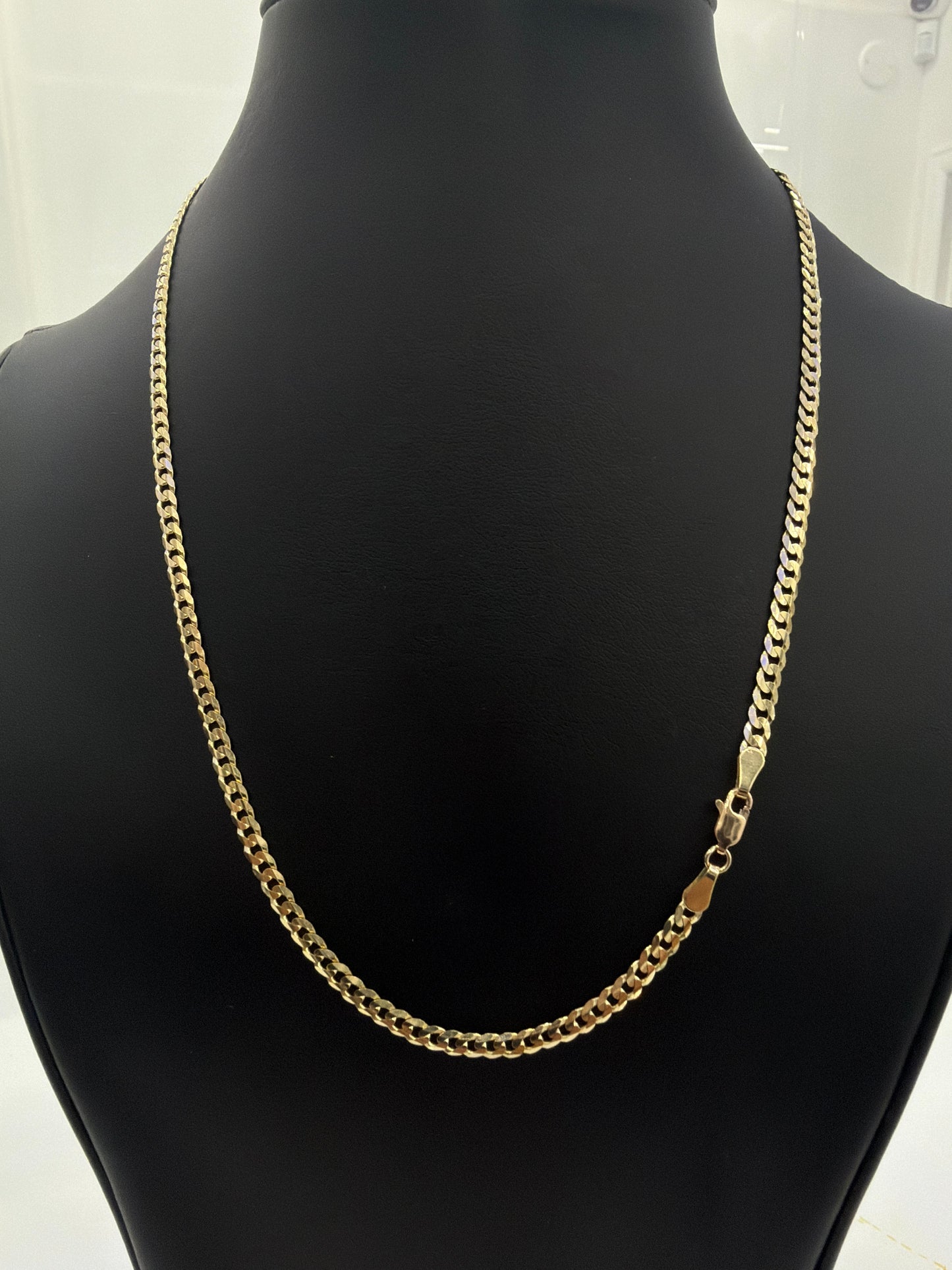 4mm x 20” Diamond-Cut Chain – 10K Gold