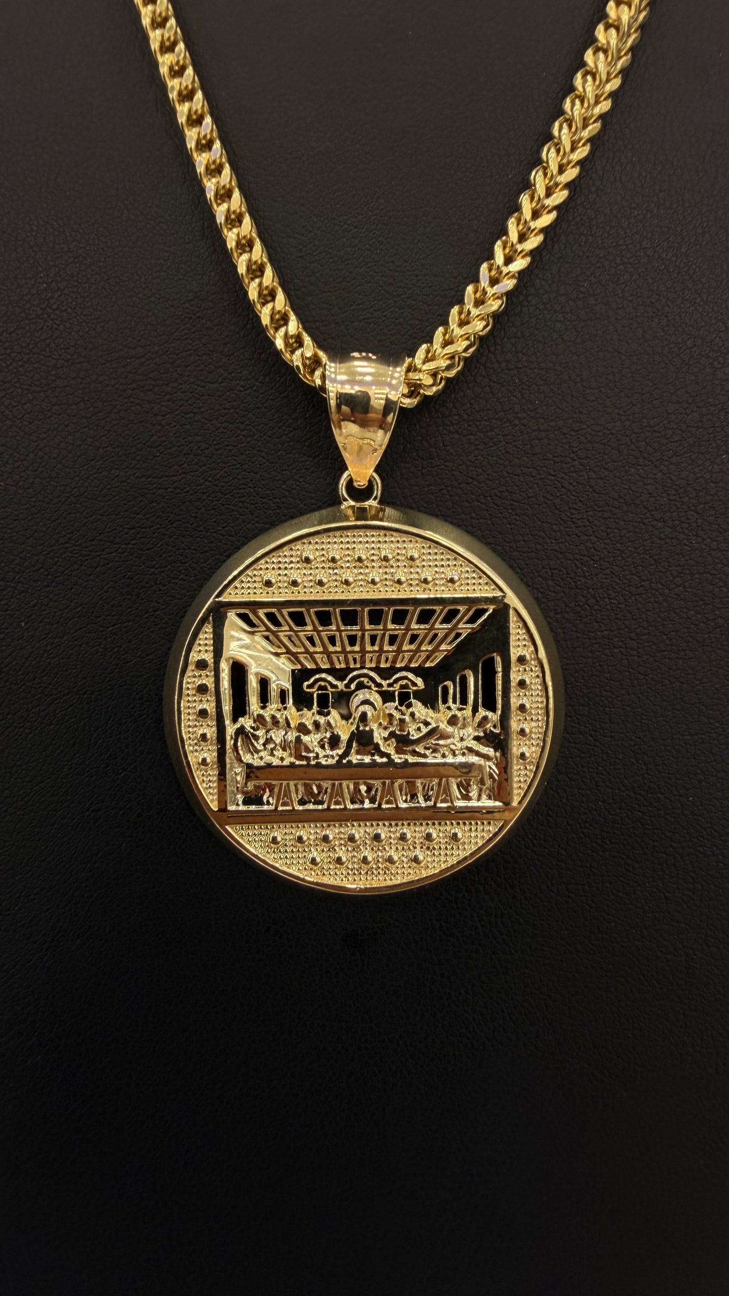 Last Supper Pendant 10k Gold