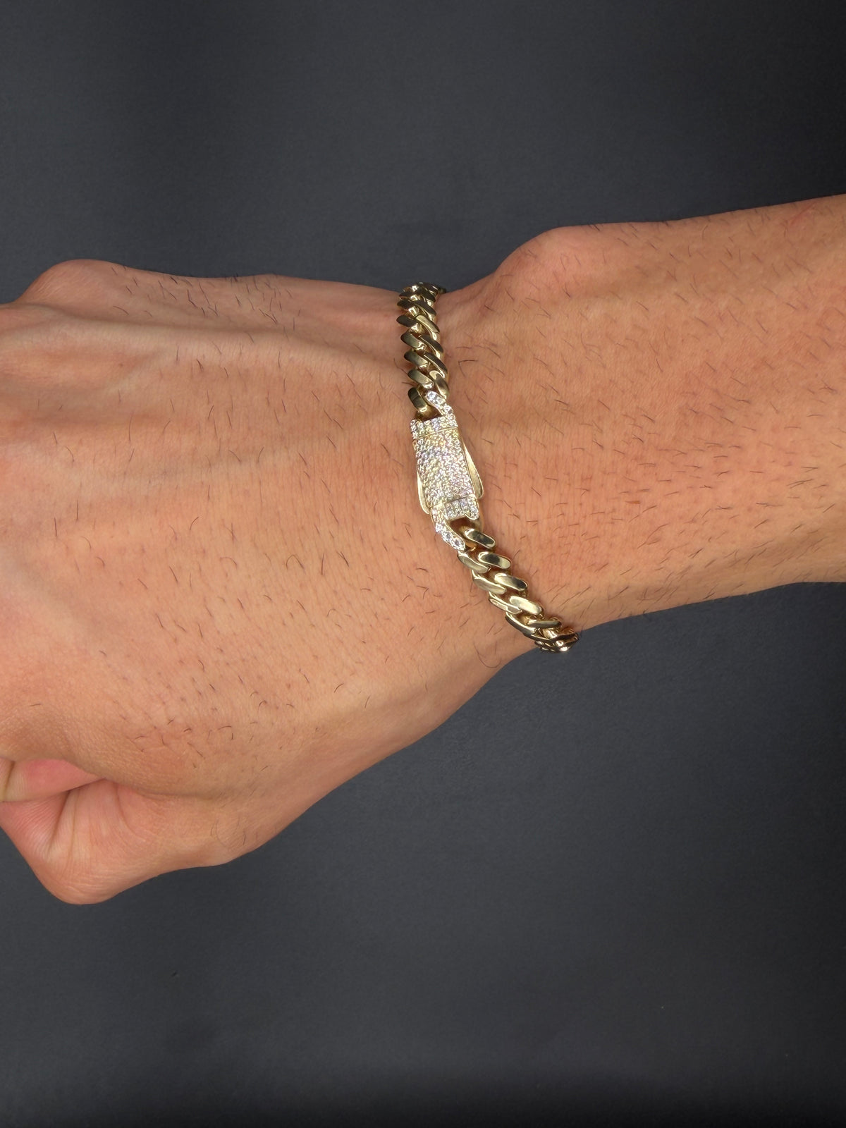Monaco Bracelet (hollow) 10k gold