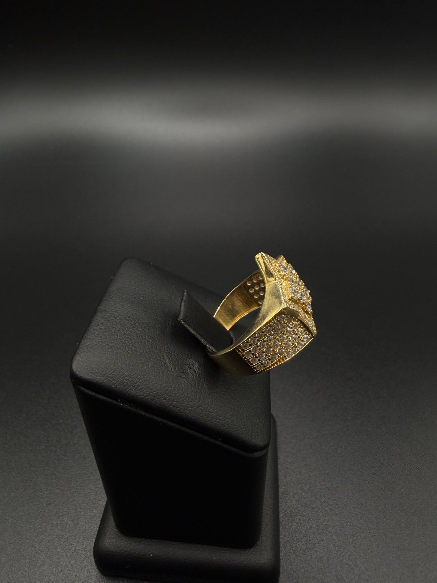 14k Gold Star Ring, Size 10
