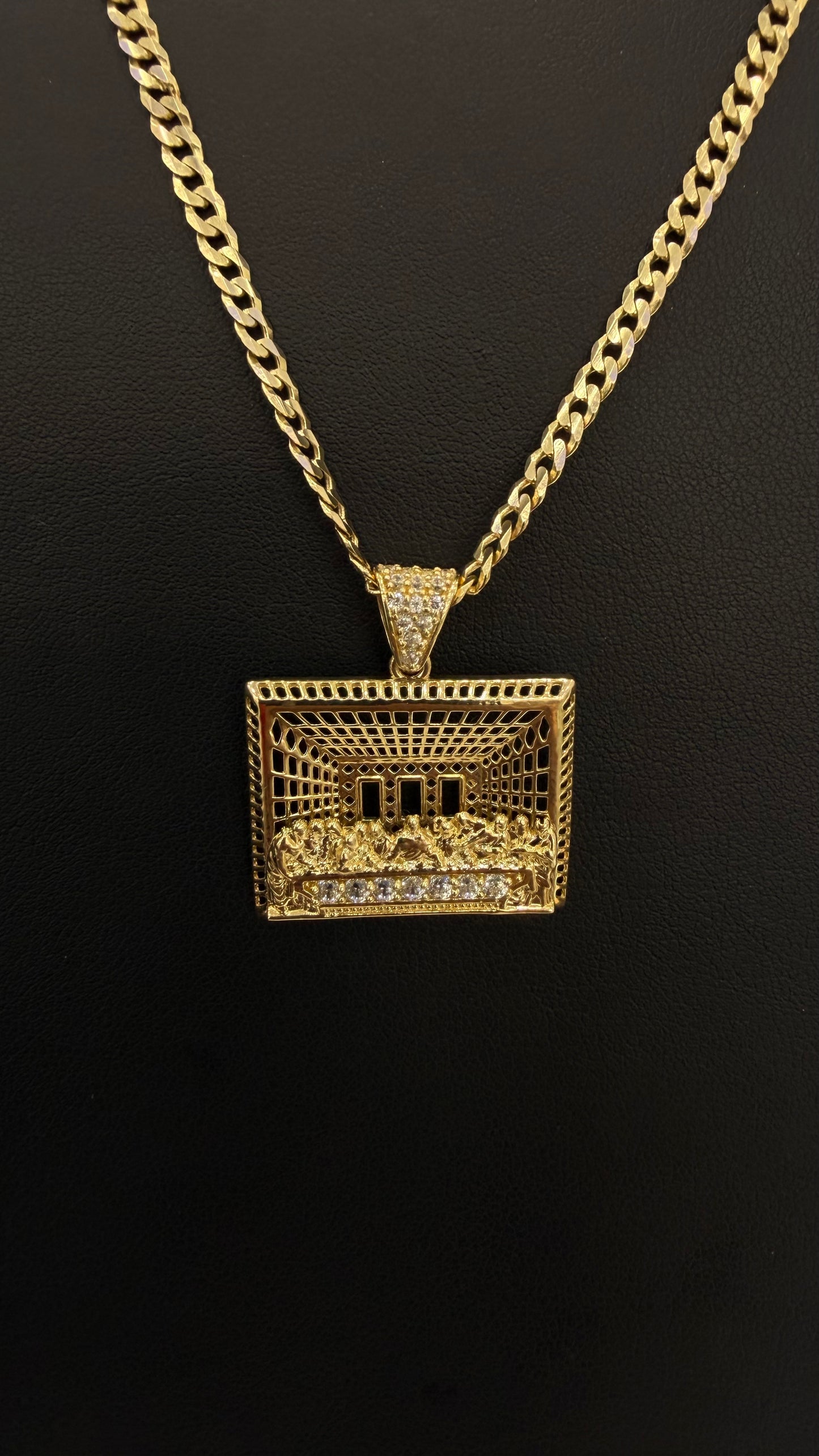 Last Supper Pendant 10k Gold