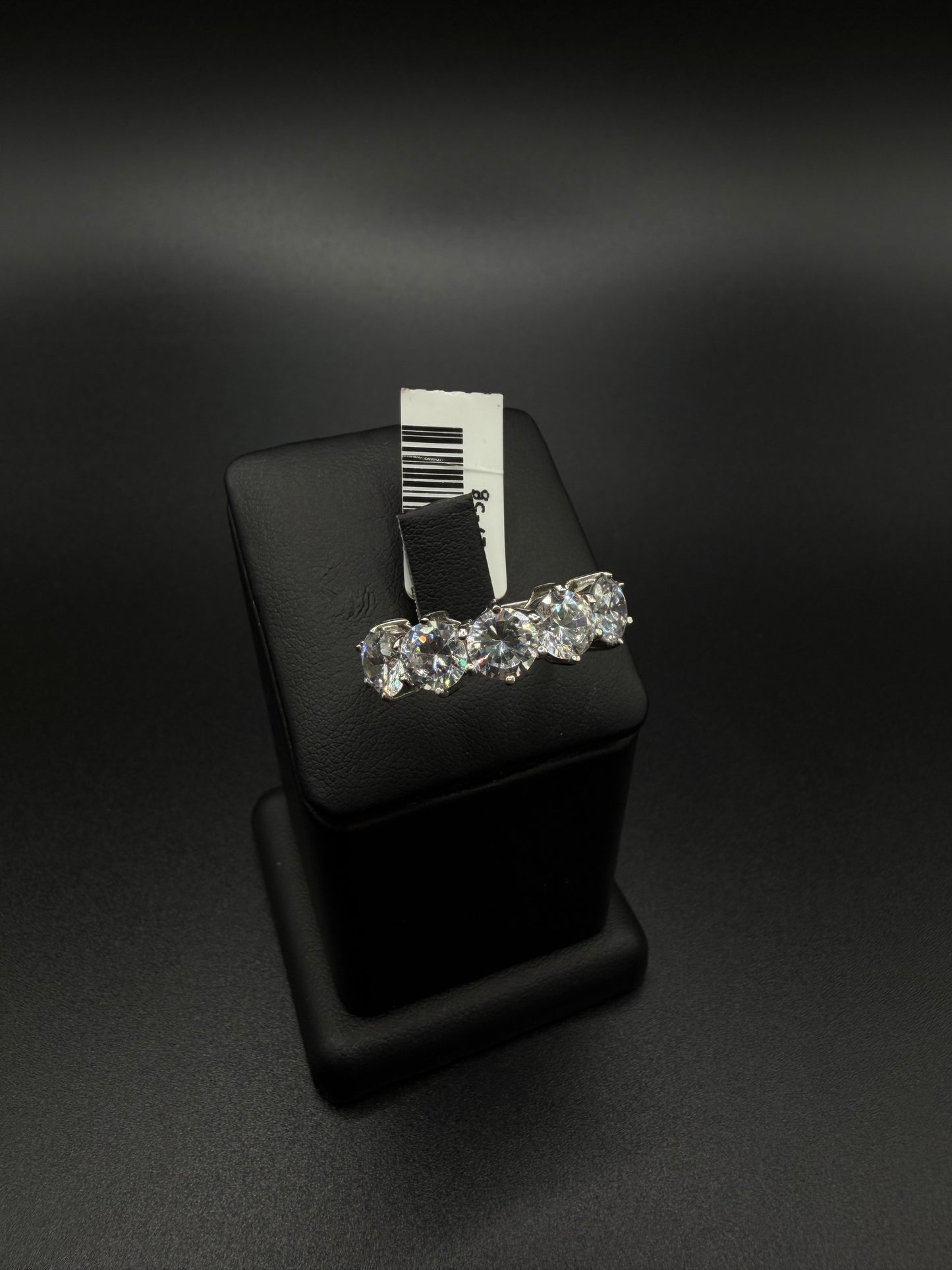 Women's 10k White Gold Ring, Size 8