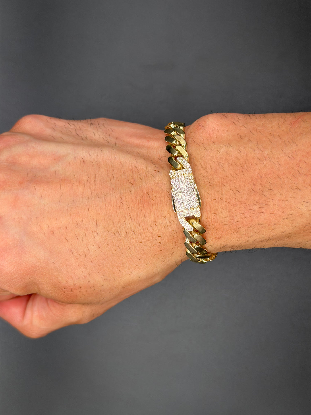 Monaco Bracelet (hollow) 10k gold