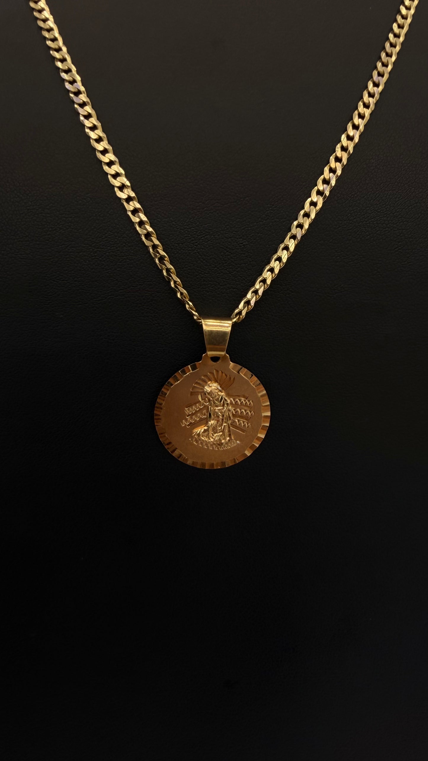 Saint Lazarus Pendant 10k gold