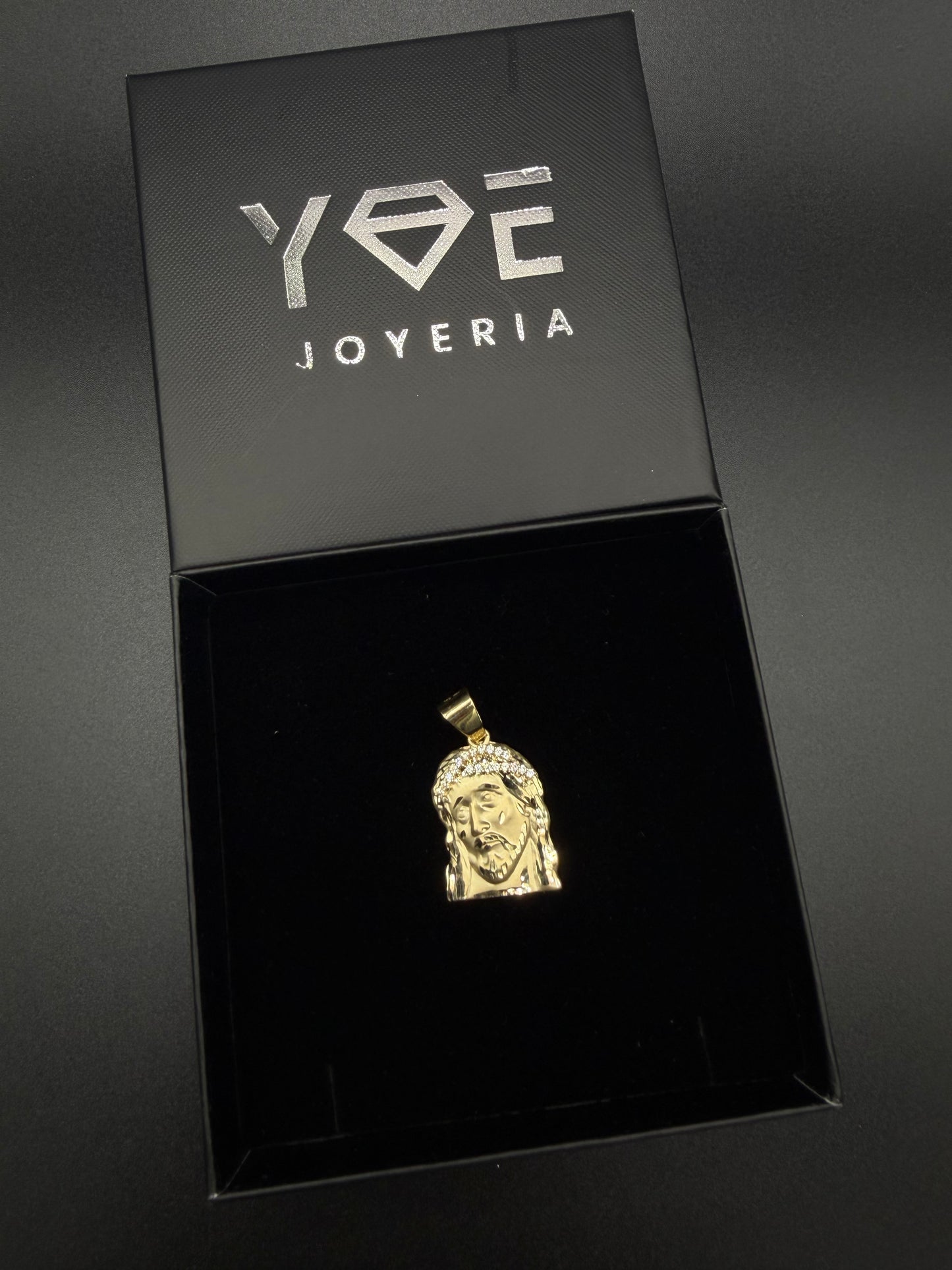 Jesus Face Pendant 10k Gold