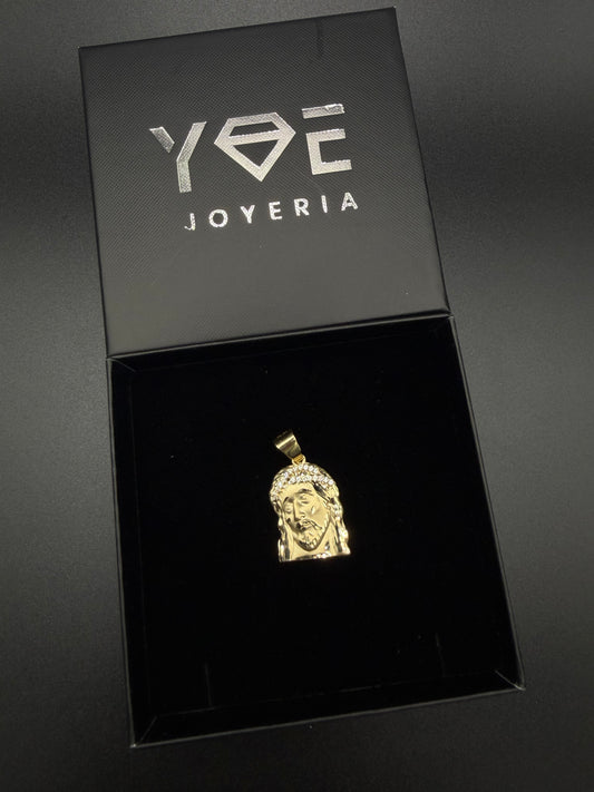 Jesus Face Pendant 10k Gold