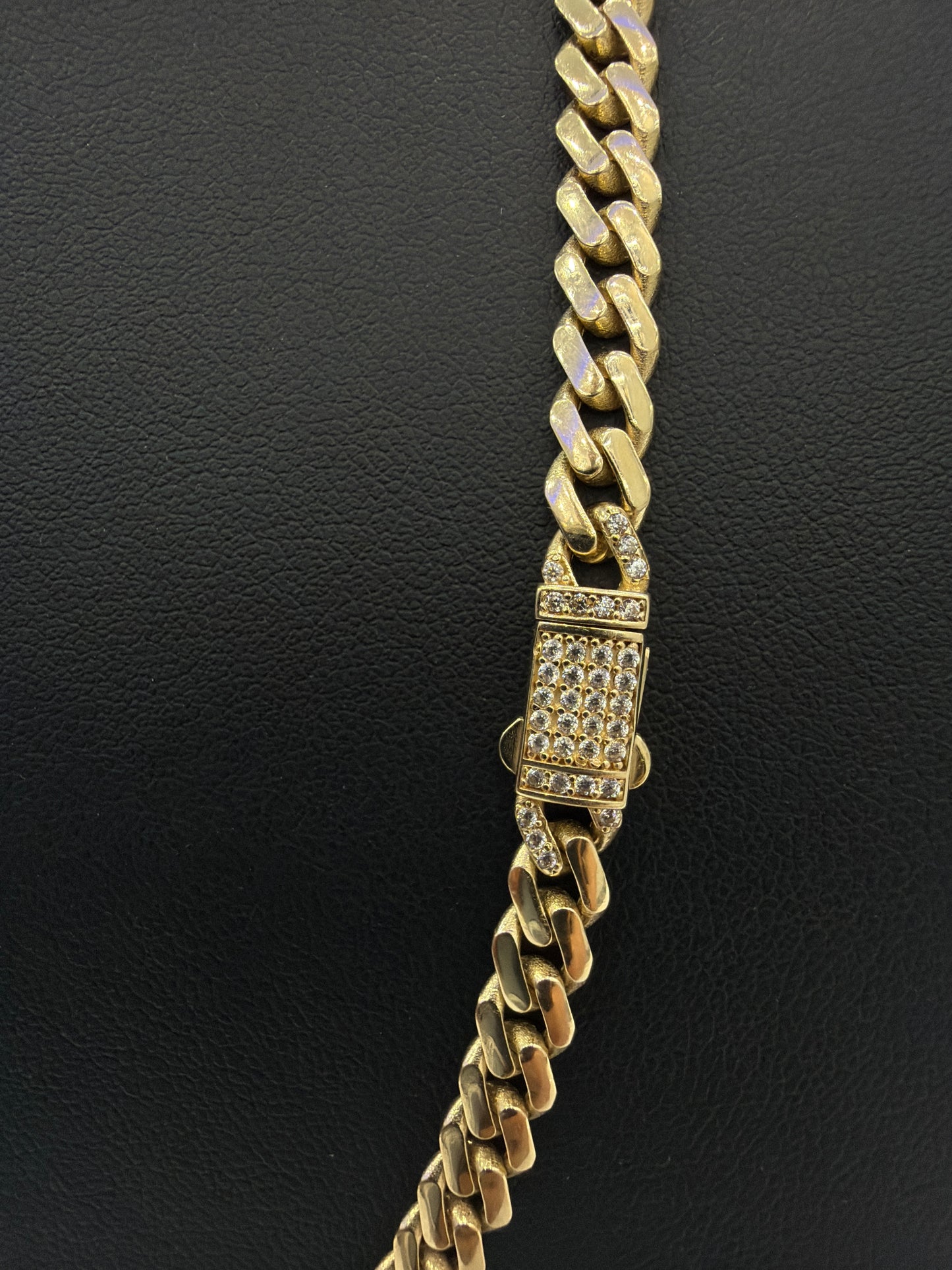Monaco Chain 5.5 mm 10k Gold ( Hollow )