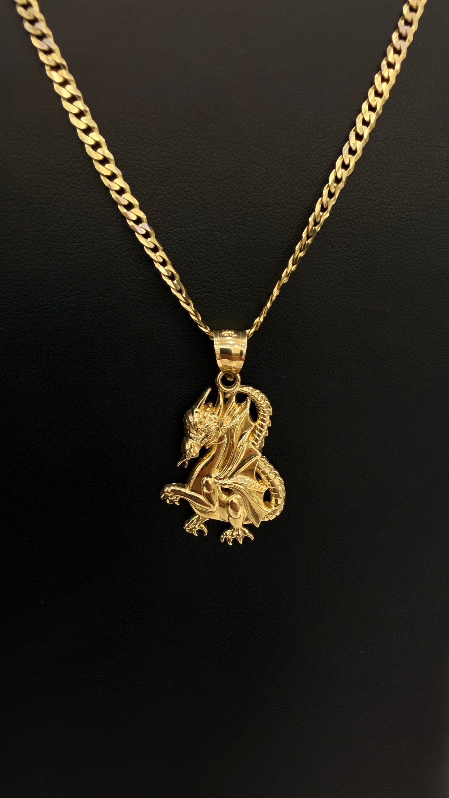 Dragon Pendant 10k gold