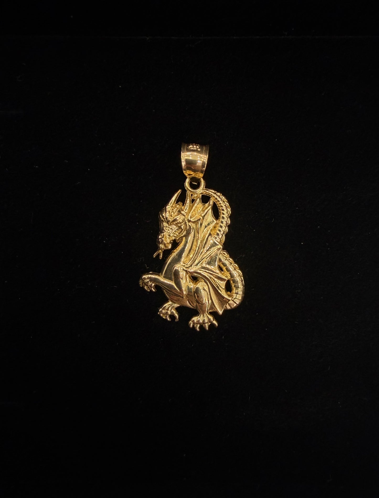 Dragon Pendant 10k gold