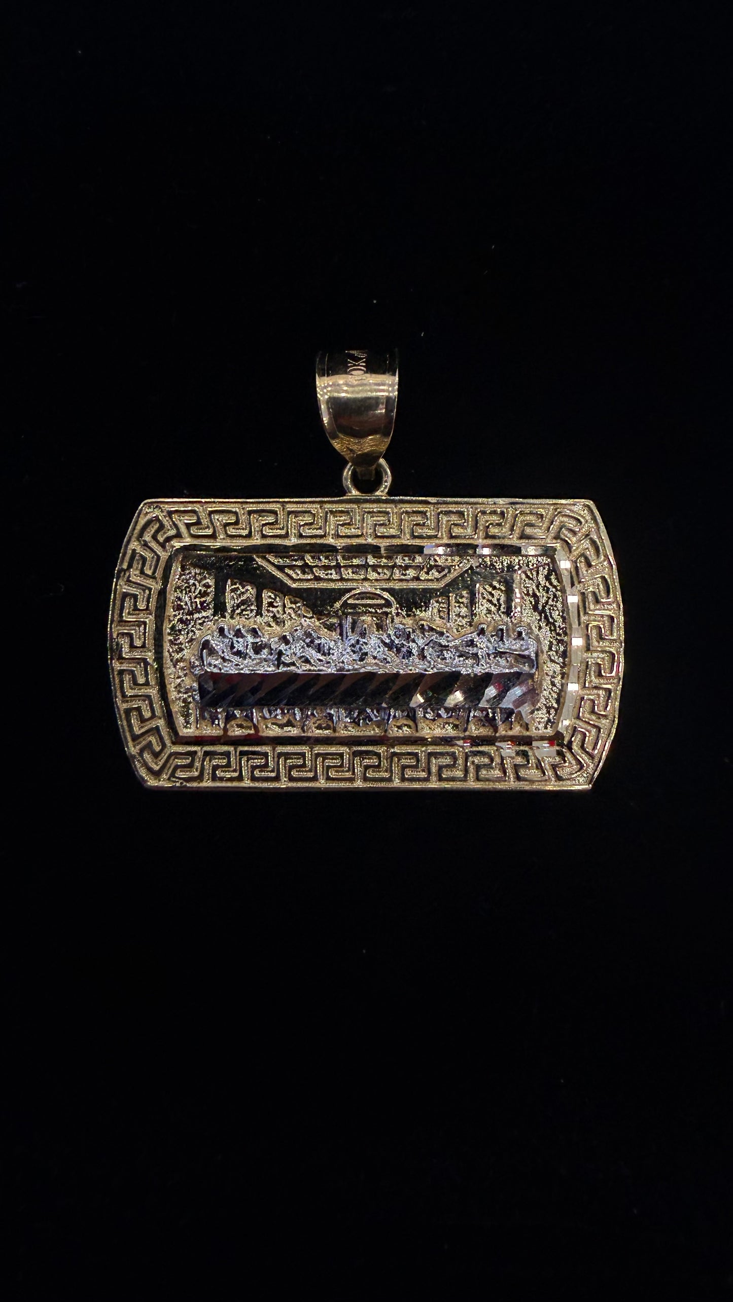 Last Supper Pendant 10k Gold