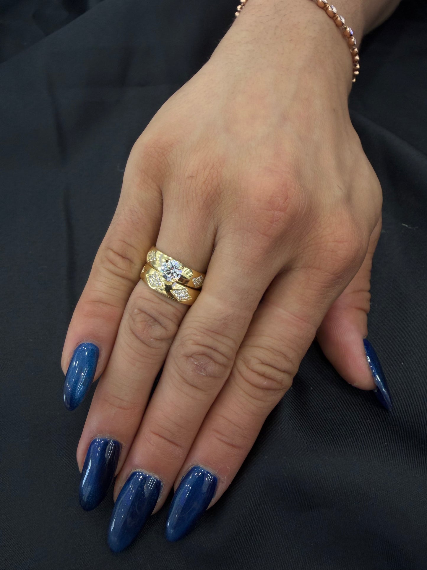 Women's Engagement Ring, 10k Gold, Size 8