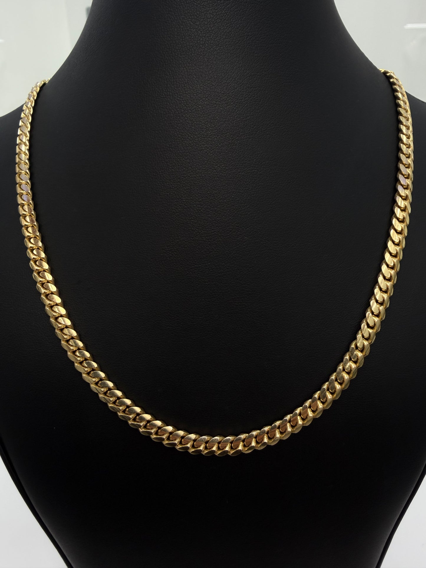 Miami Cuban Link Chains (Solid) 10K Gold