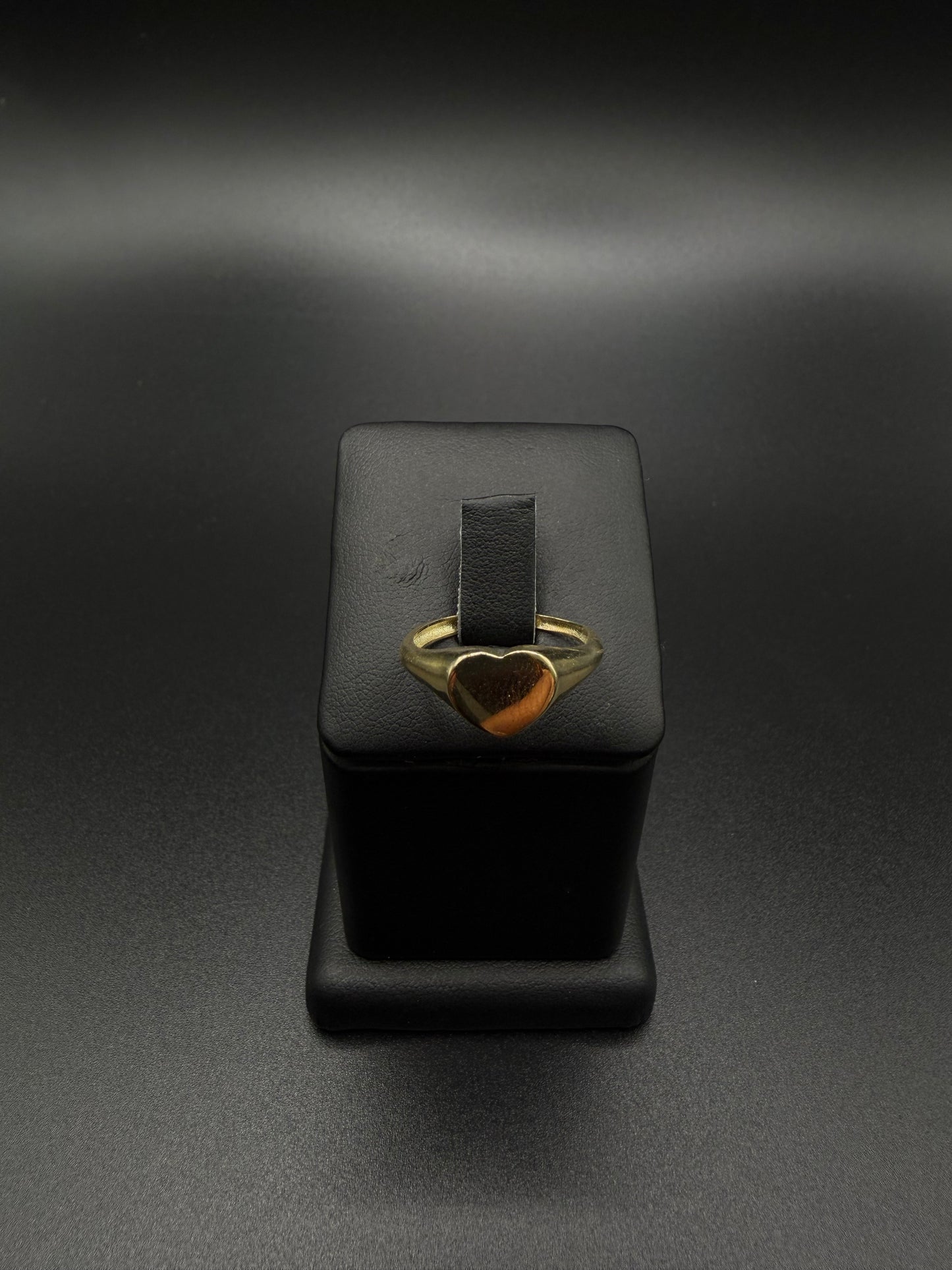 Women's 10K Gold Heart Ring, Size 7