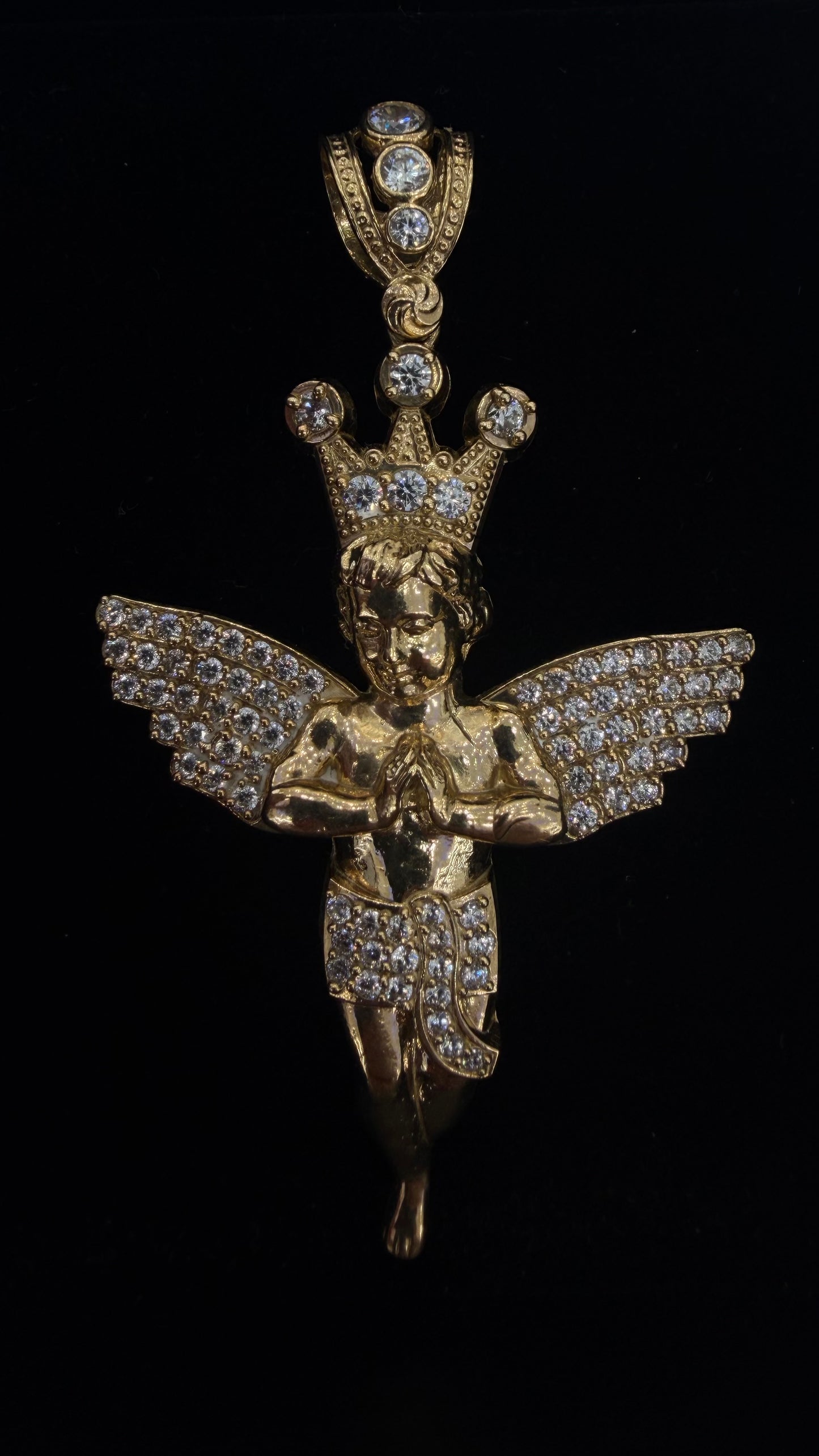 Angel pendant 10k Gold