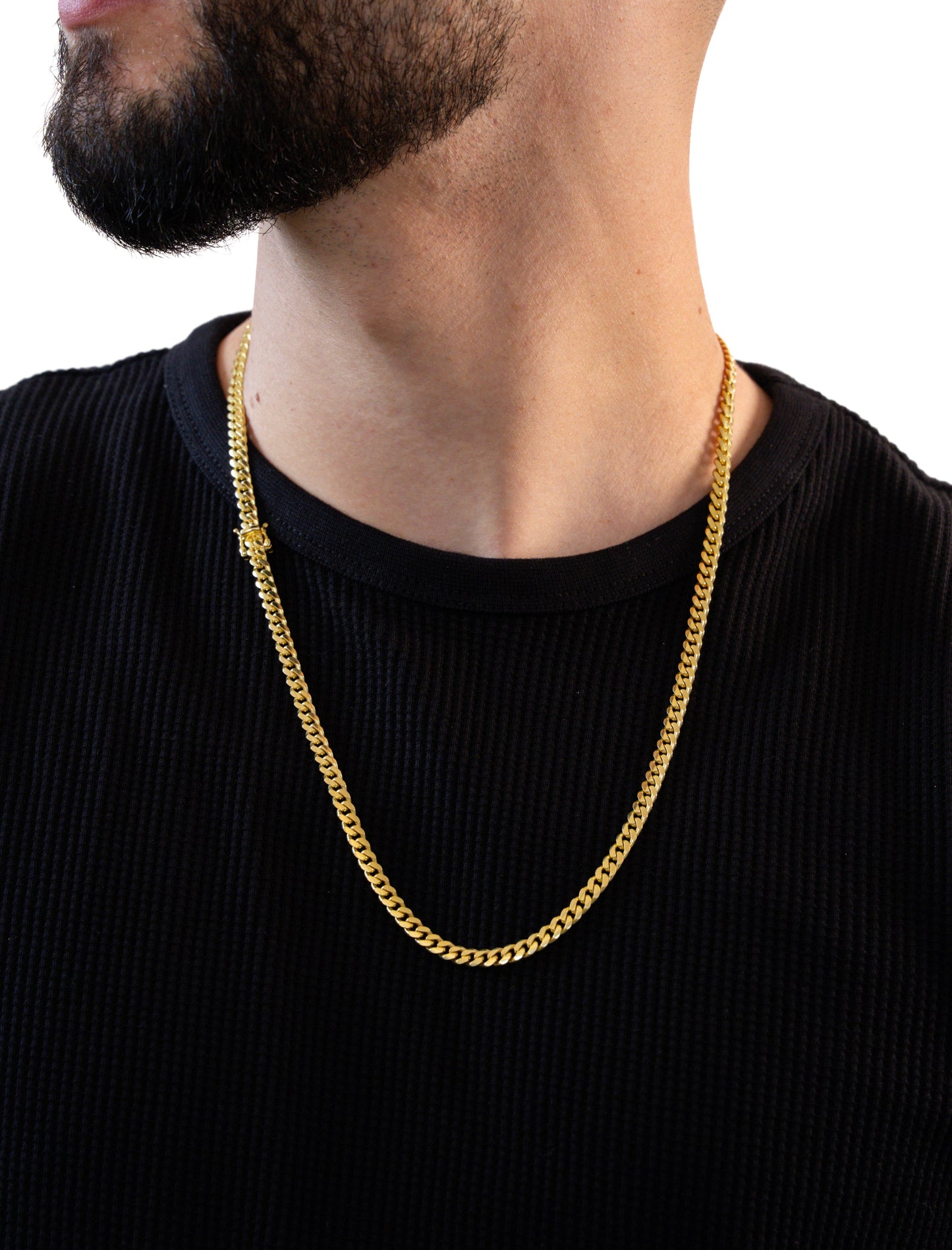 Miami Cuban Link Chains (Solid) 10K Gold