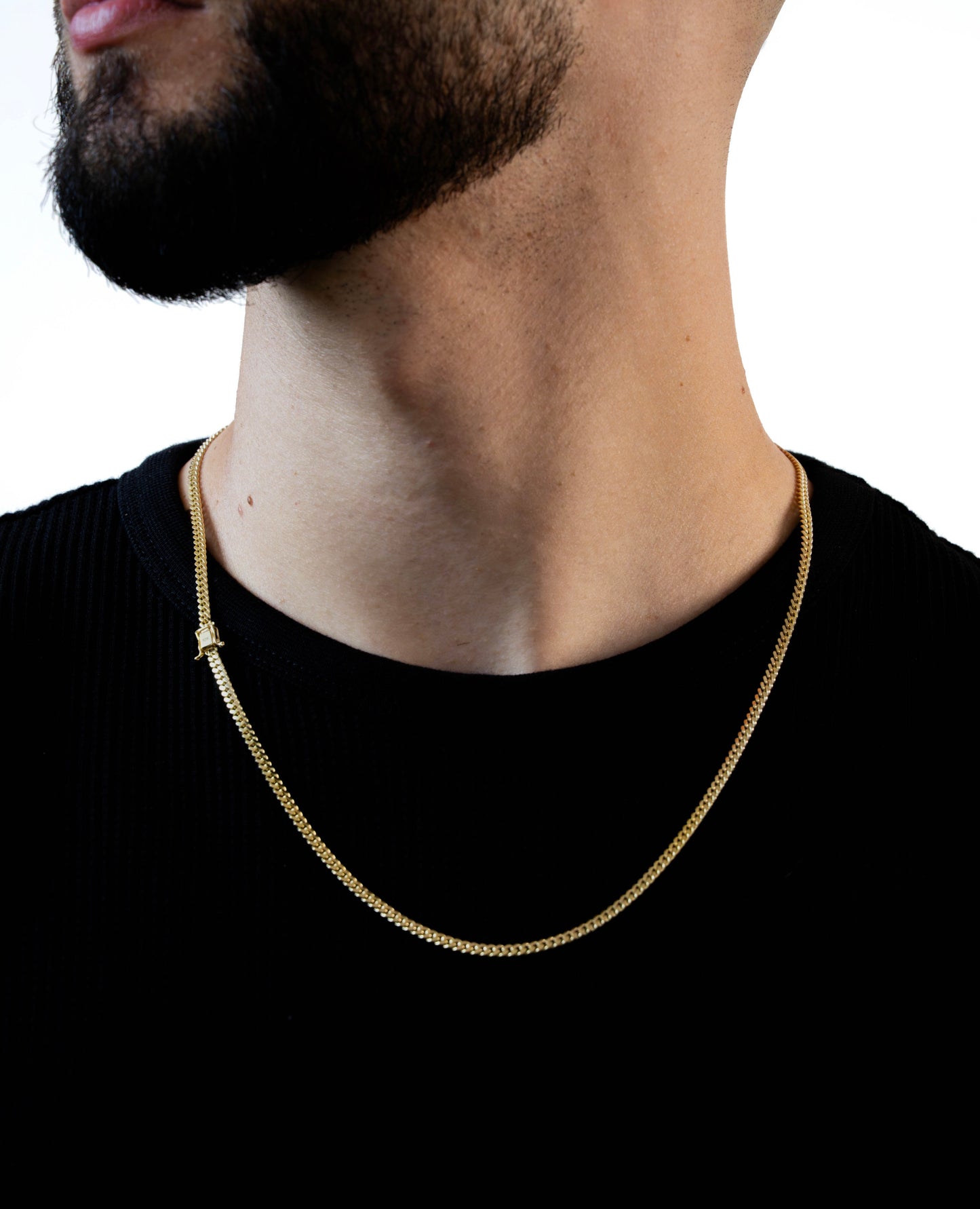 Miami Cuban Link Chains (Solid) 10K Gold