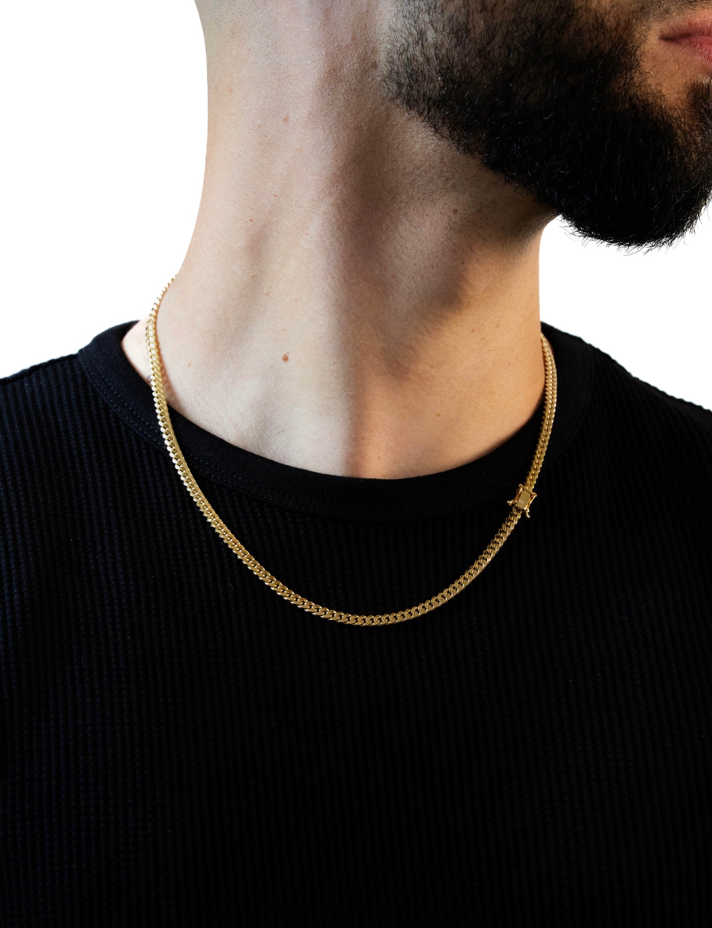 Miami Cuban Link Chains (Solid) 10K Gold
