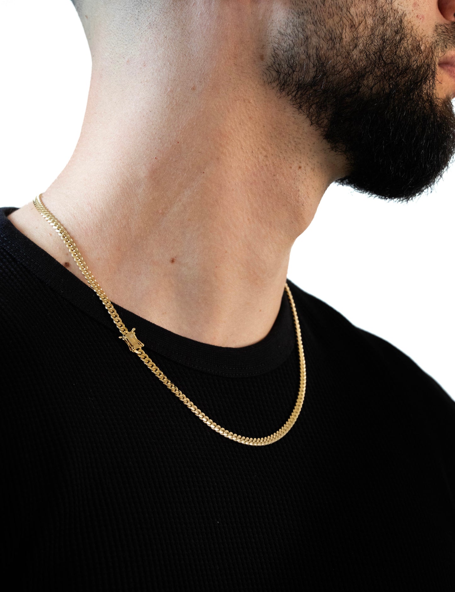 Miami Cuban Link Chains (Solid) 10K Gold
