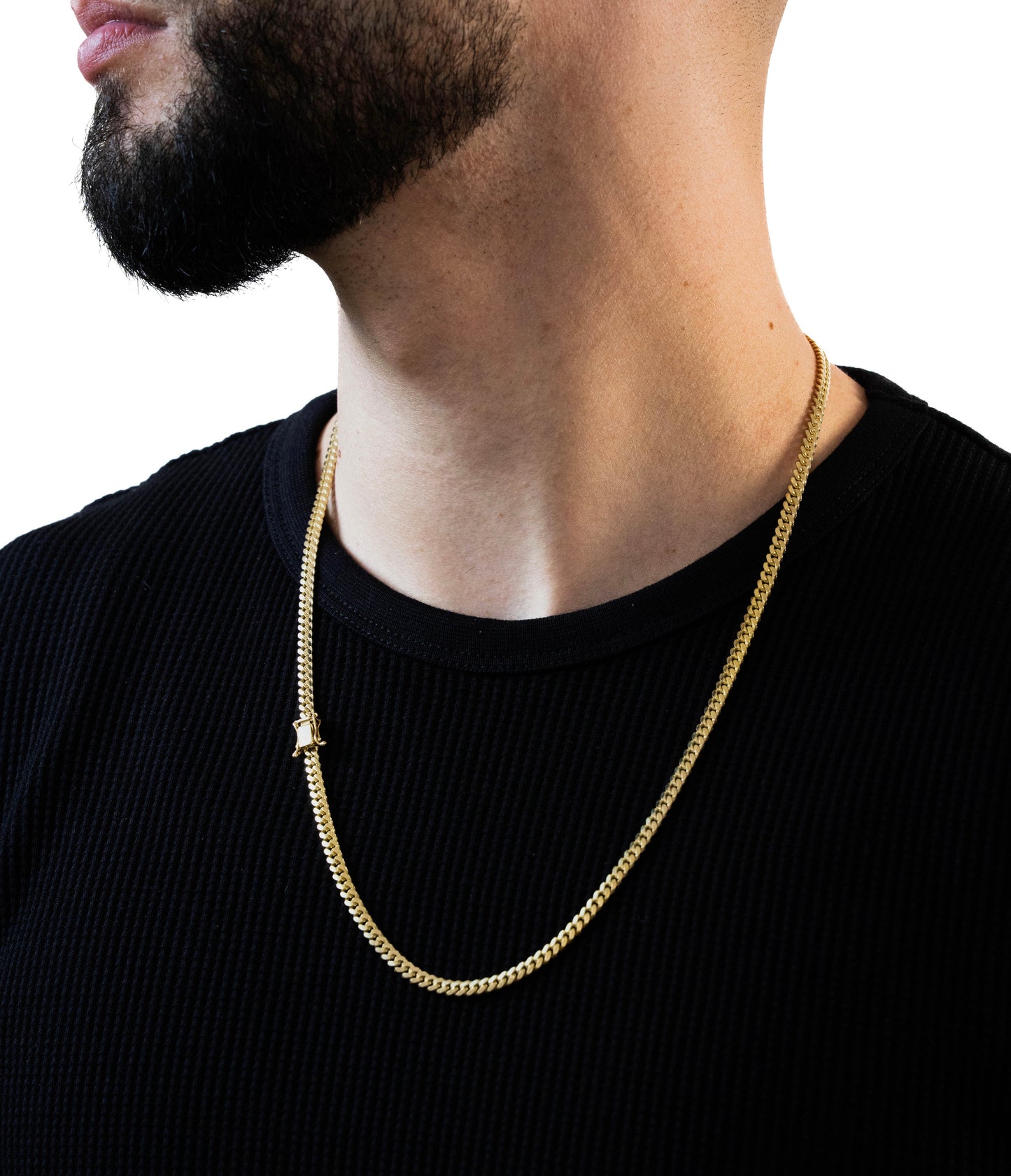 Miami Cuban Link Chains (Solid) 10K Gold