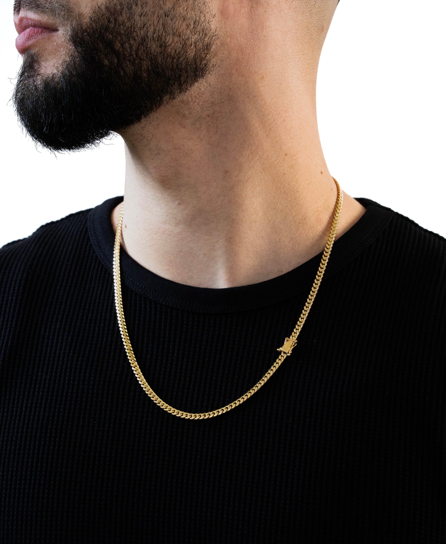 Miami Cuban Link Chains (Solid) 10K Gold