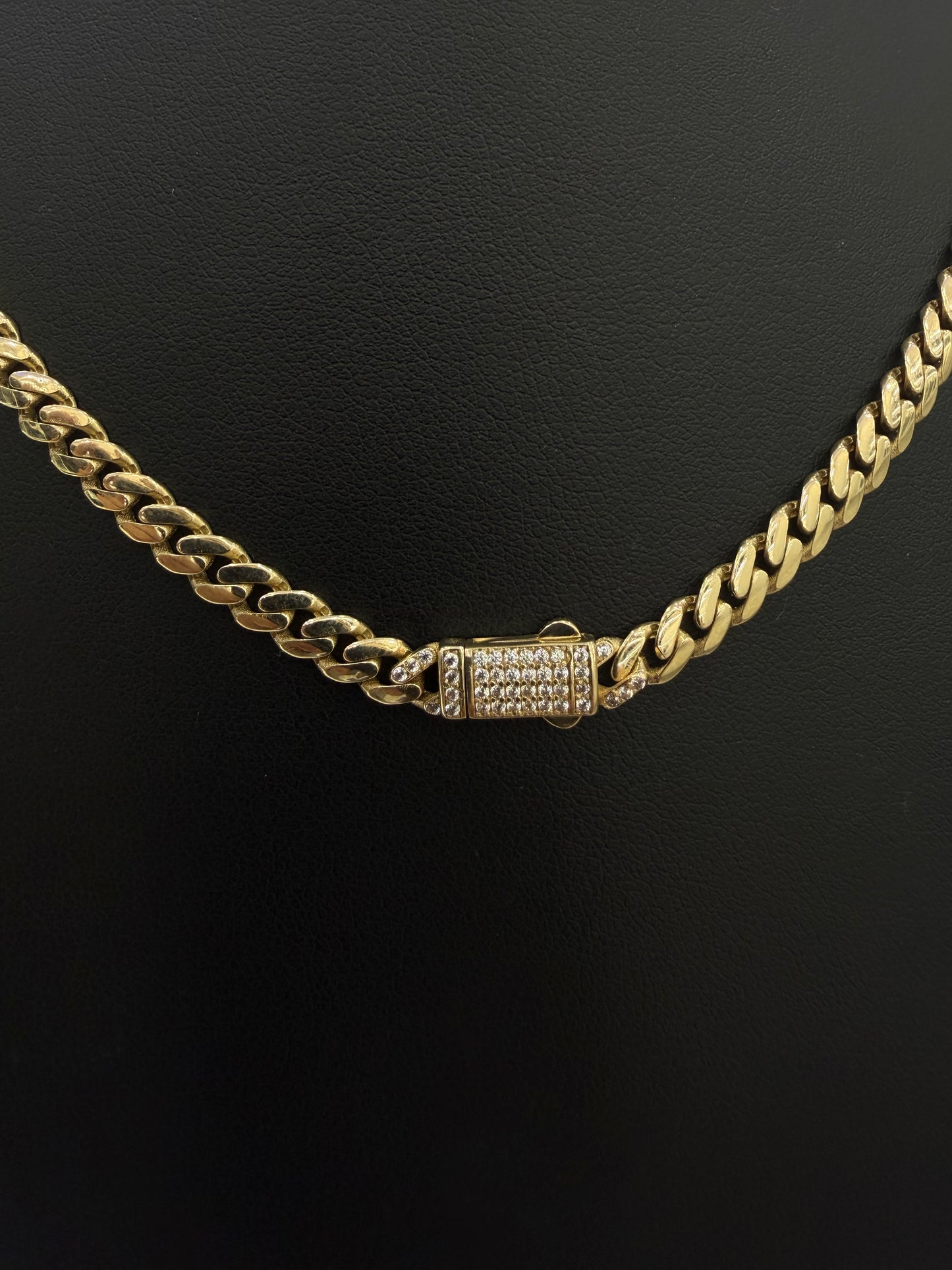 Monaco Chain (Hollow) – 10K Gold