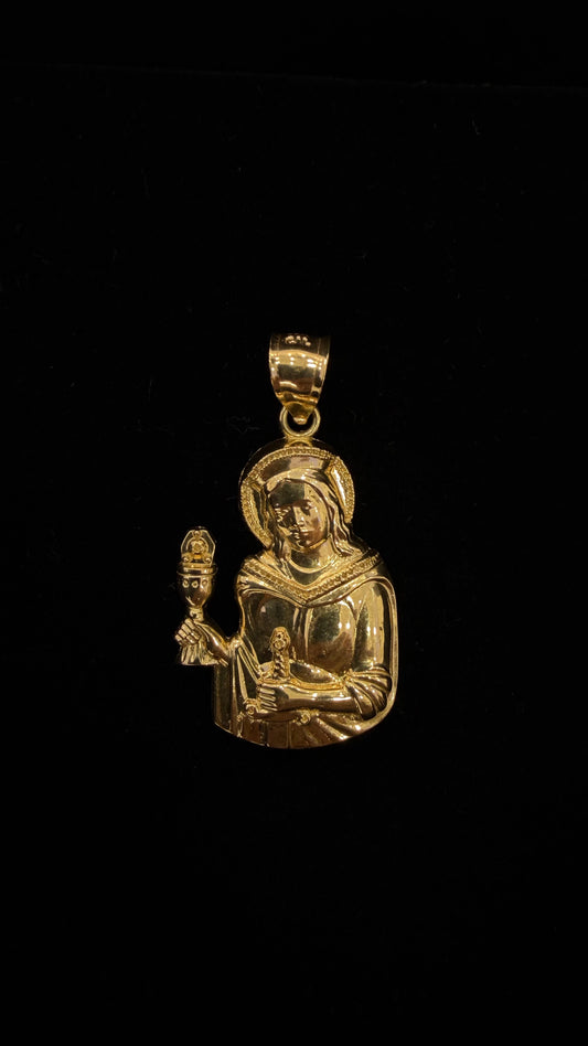 Virgin Pendant 10k gold